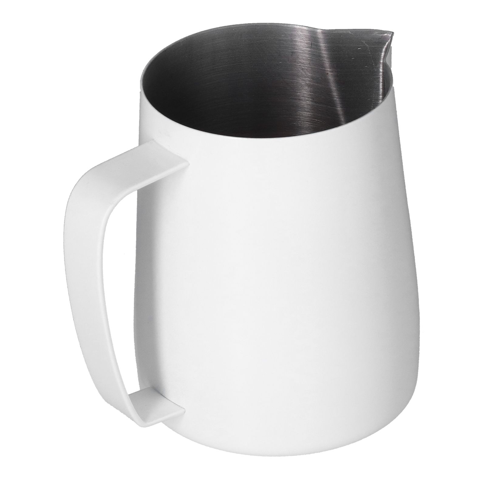 Stainless Steel Frothing Cup Coffee Milk Frothing Pitcher with Pointed Mouth view 3