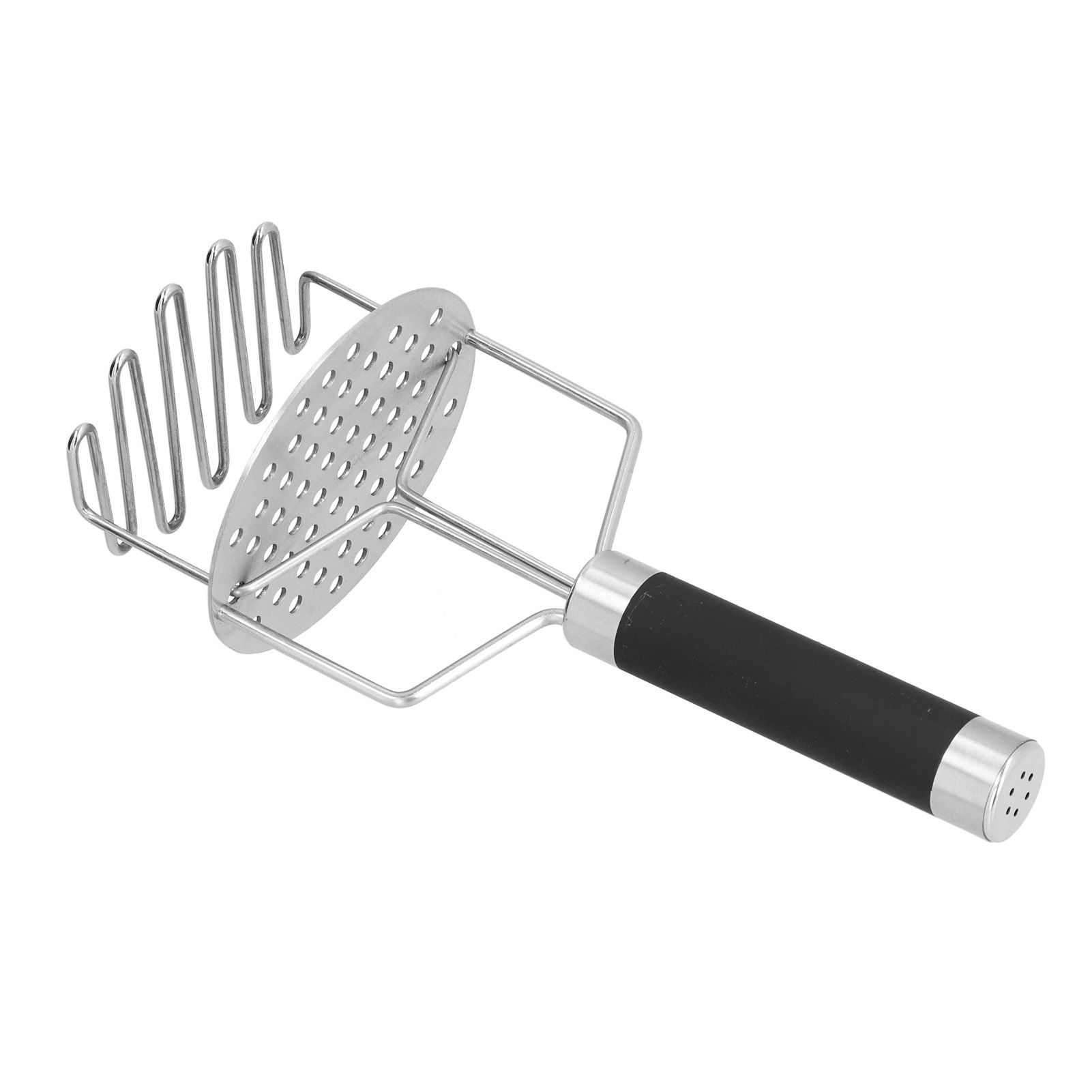 Double Layers Design Potato Presser Stainless Steel Potato Pumpkin Masher view 4