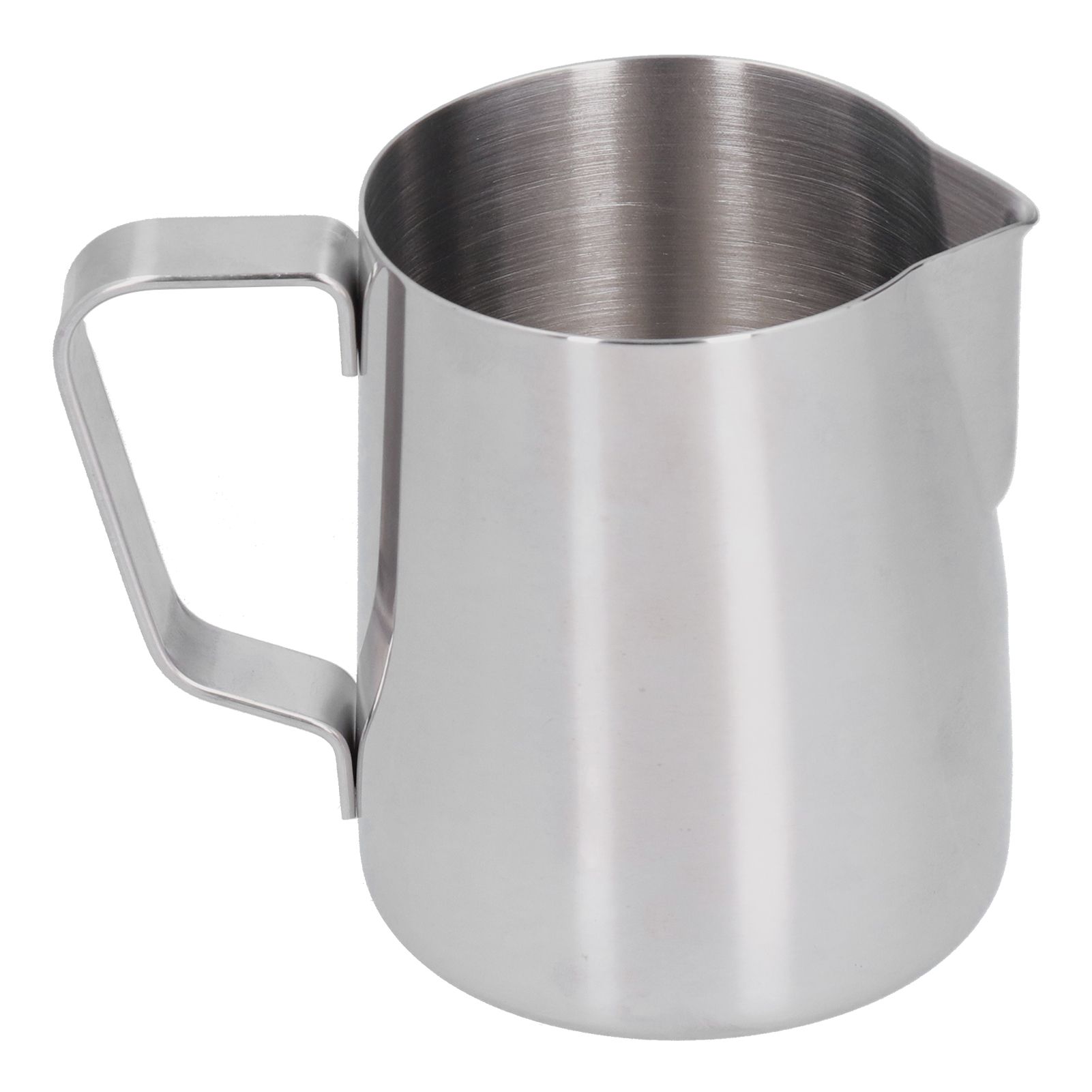 Stainless Steel Frothing Cup Pointed Spout Coffee Frothing Jug Milk Coffee