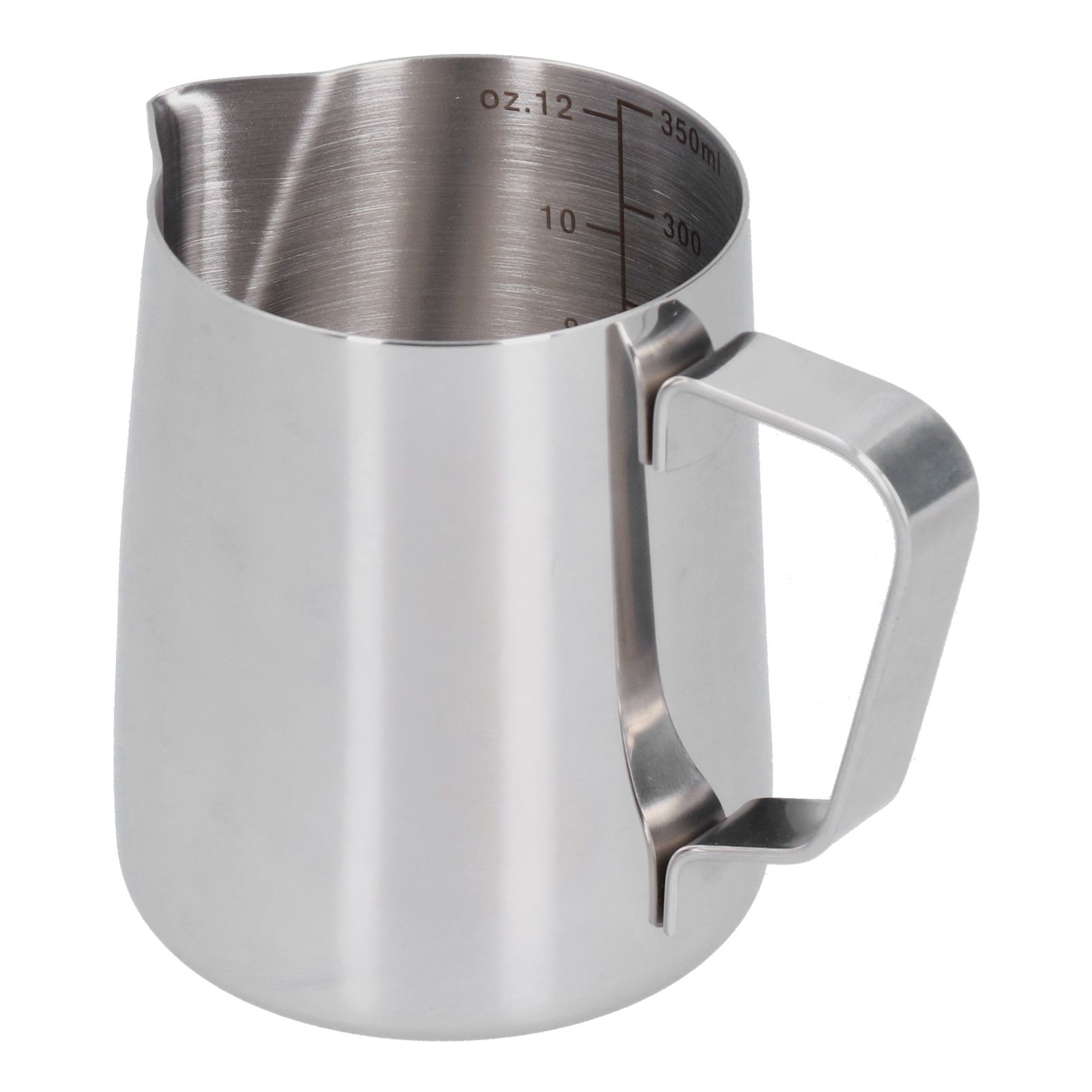 Stainless Steel Frothing Cup Pointed Spout Coffee Frothing Jug Milk Coffee view 3