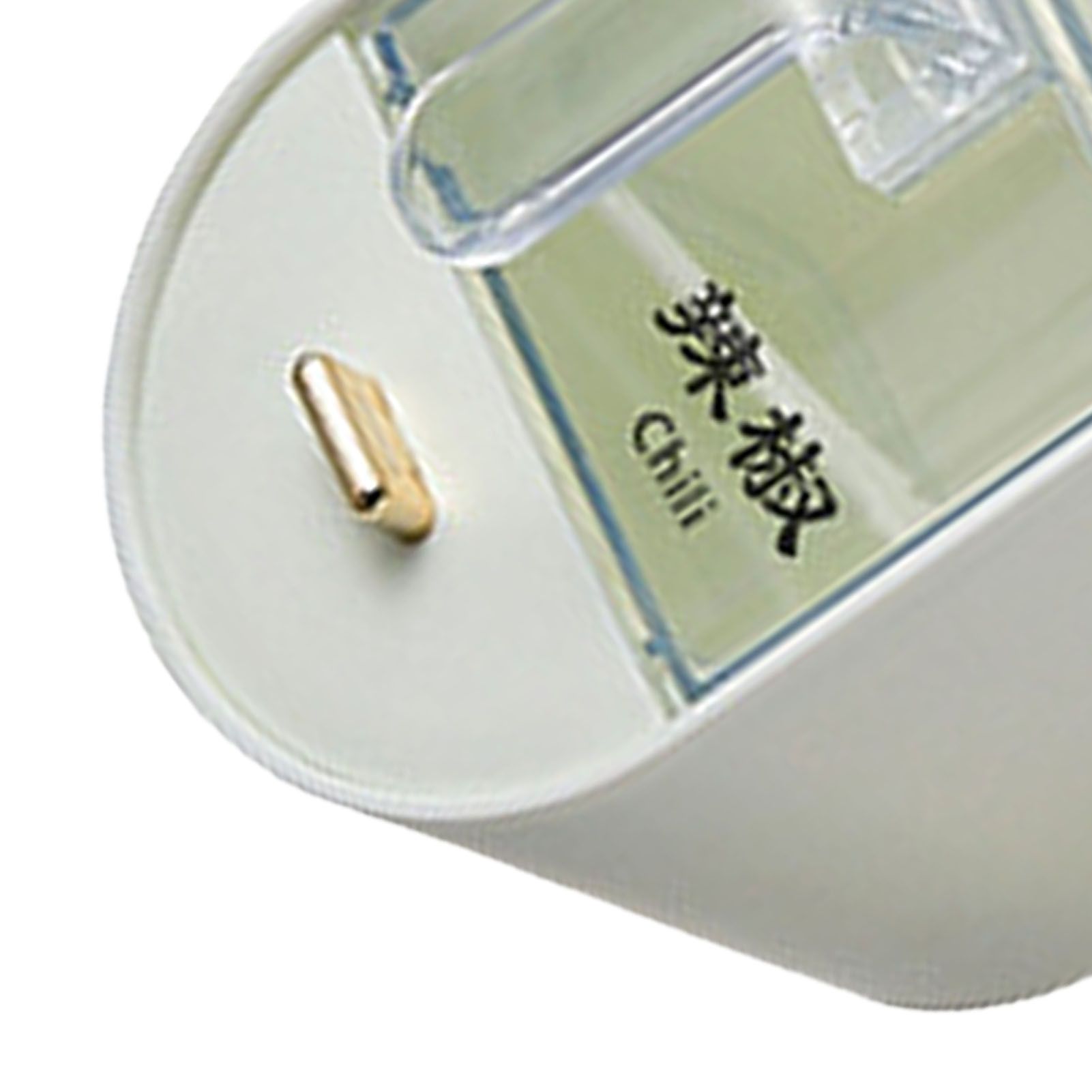 Wall Mounted Seasoning Box PS PP Clear Multi Compartments Kitchen Spice view 5