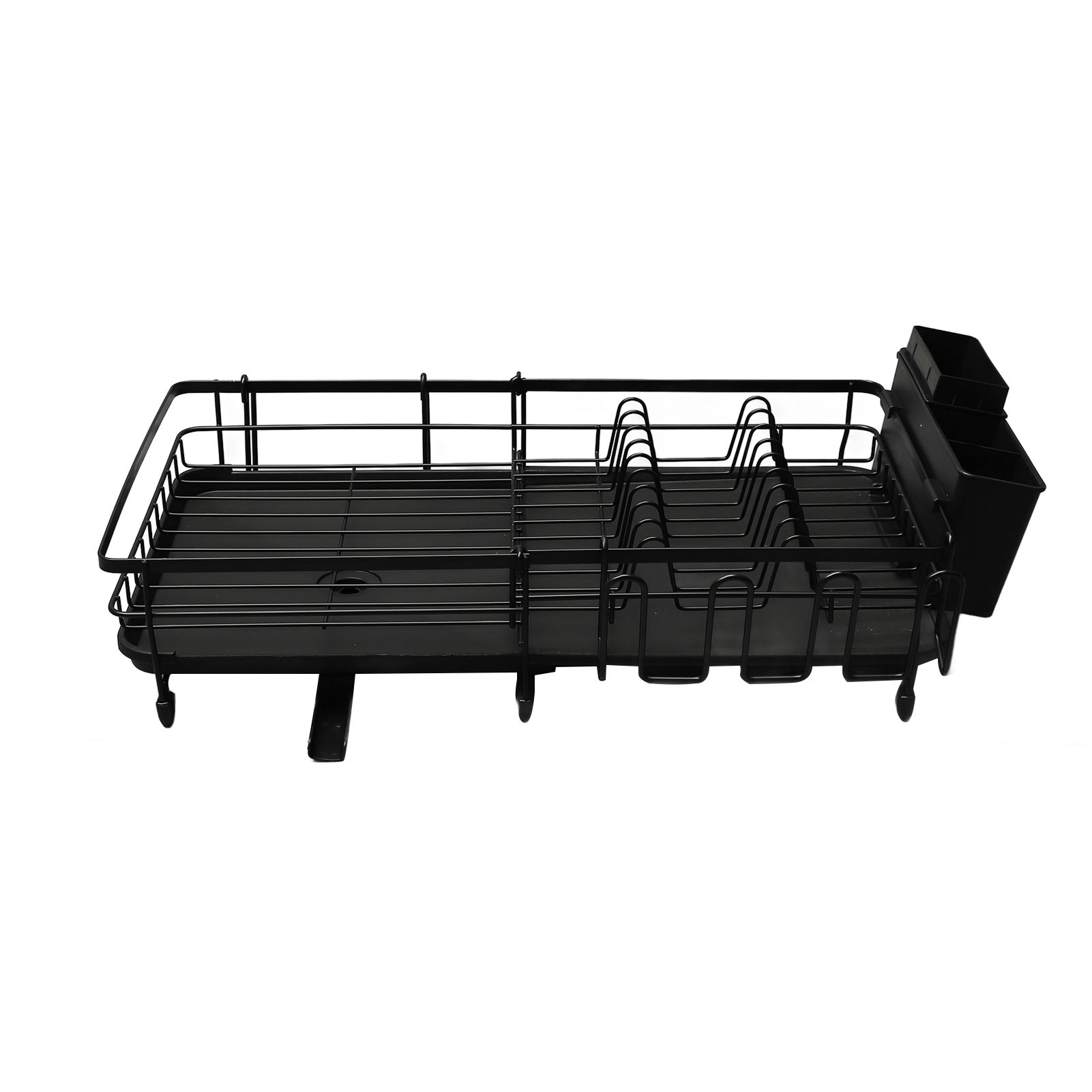 Dish Drying Rack Multifunction Rust Proof Expandable Plate Drainer with view 3