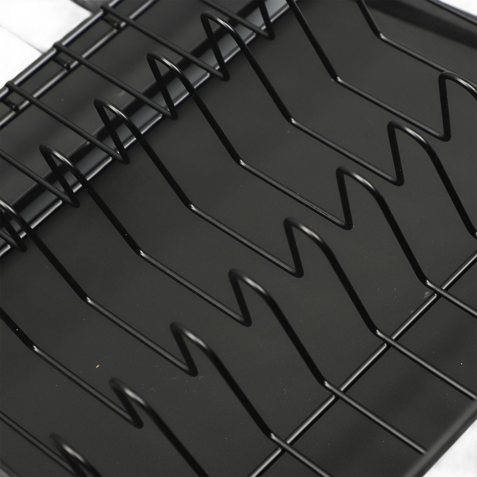 Dish Drying Rack Multifunction Rust Proof Expandable Plate Drainer with view 5