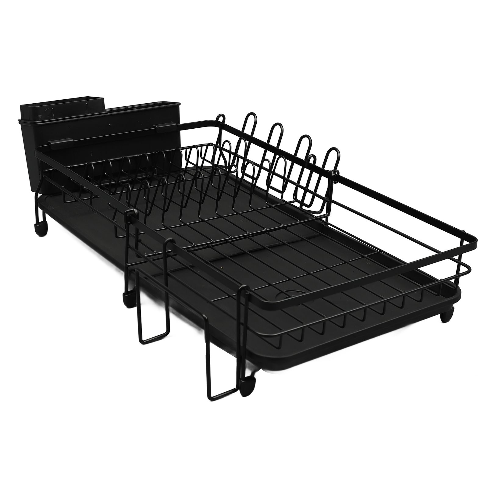 Dish Drying Rack Multifunction Rust Proof Expandable Plate Drainer with view 10