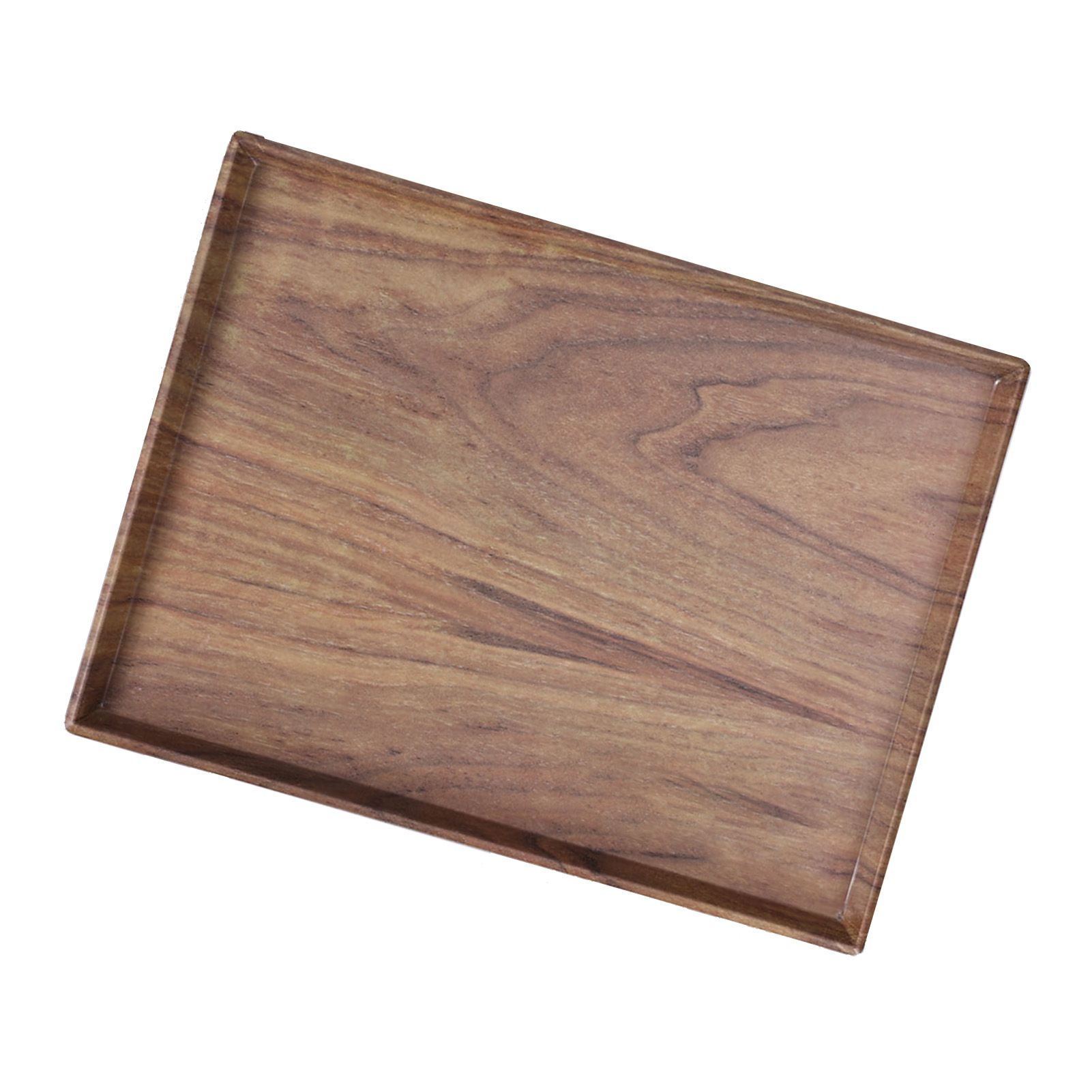 Multifunctional Serving Tray Grain Pattern Tea Tray Decorative Coffee Tea view 4