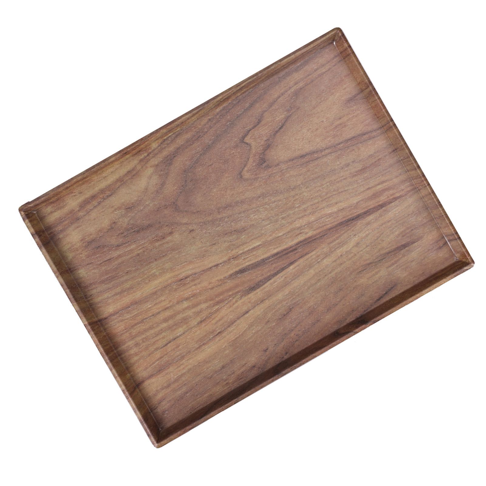 Multifunctional Serving Tray Grain Pattern Tea Tray Decorative Coffee Tea view 6