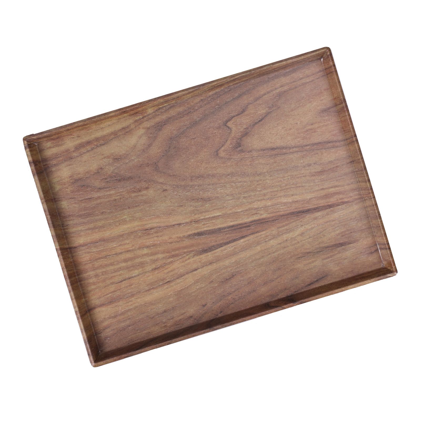 Multifunctional Serving Tray Grain Pattern Tea Tray Decorative Coffee Tea view 7
