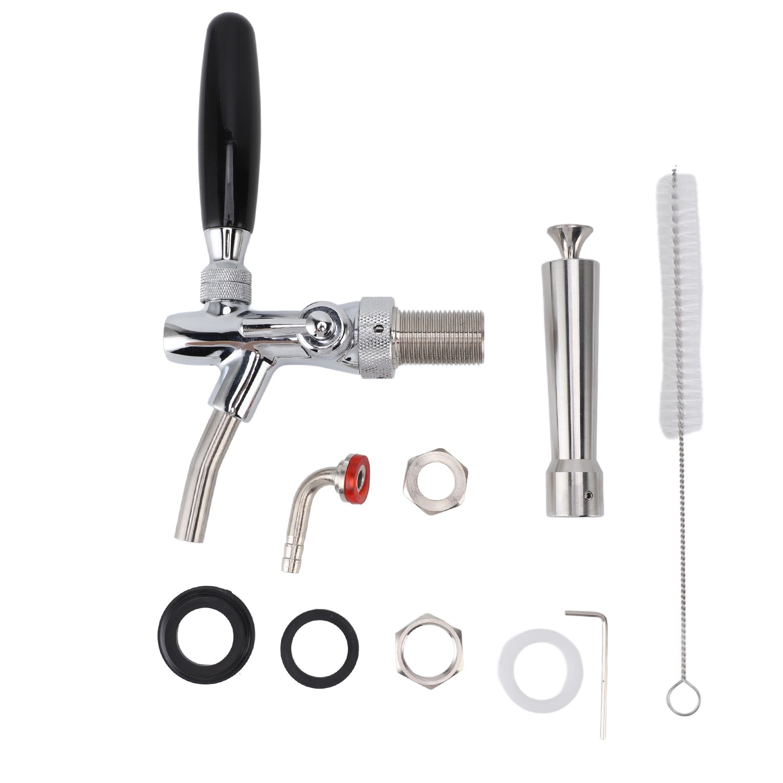 Stout Beer and Coffee Faucet Stainless Steel Turbo Draft Faucet Reduce Beer