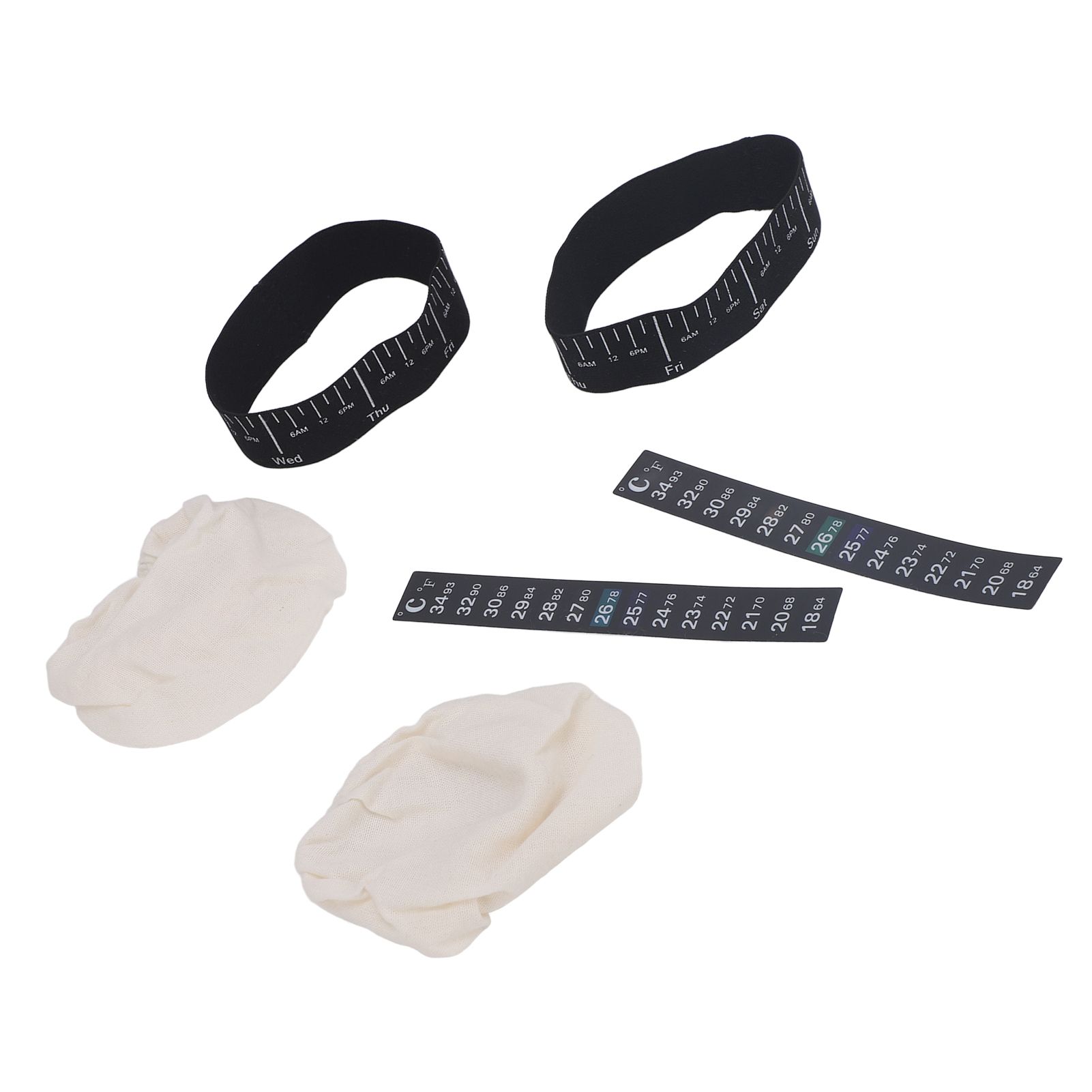 Sourdough Starter Jar Kit Sourdough Jar Cloth Cover with Date Marked Feeding view 9