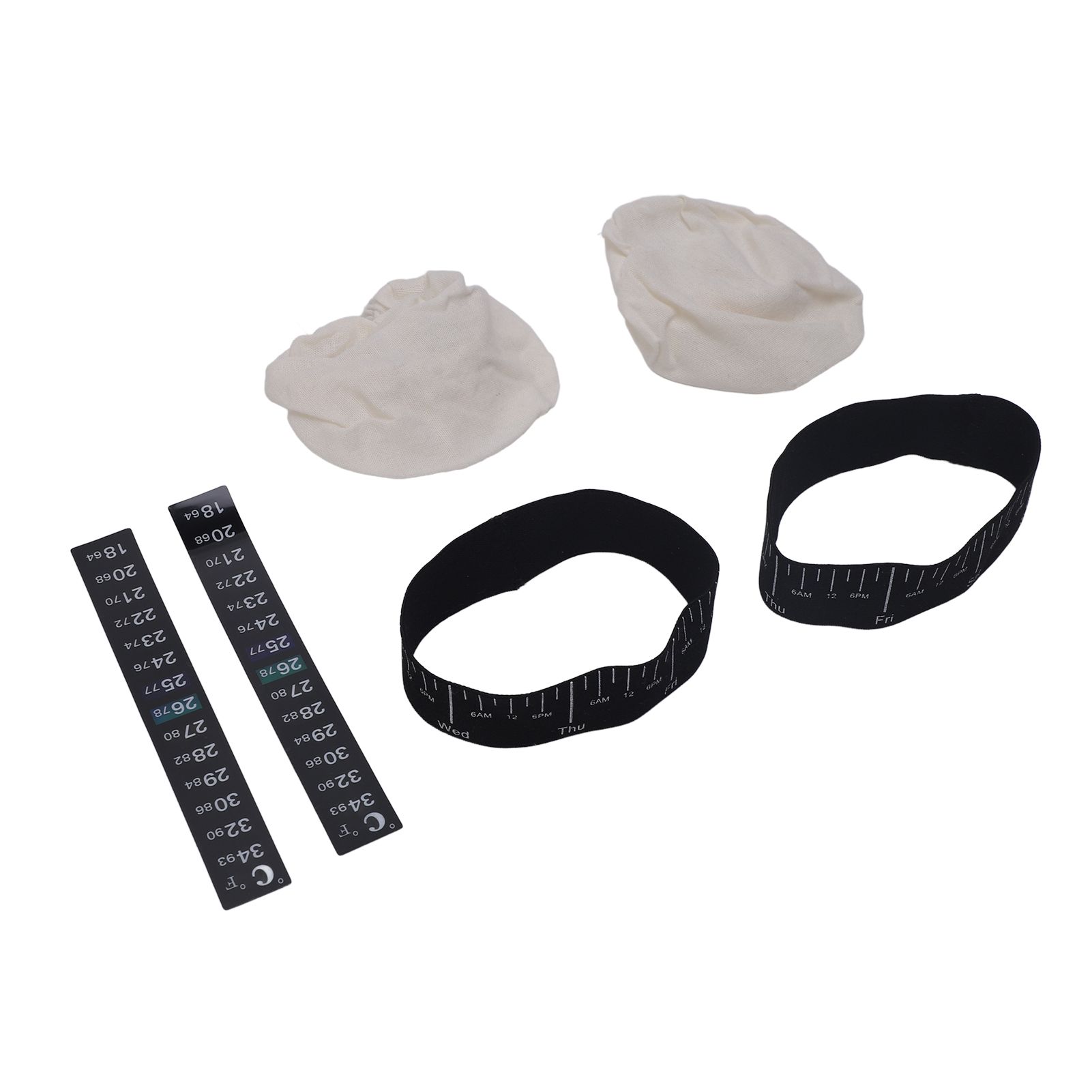 Sourdough Starter Jar Kit Sourdough Jar Cloth Cover with Date Marked Feeding view 12