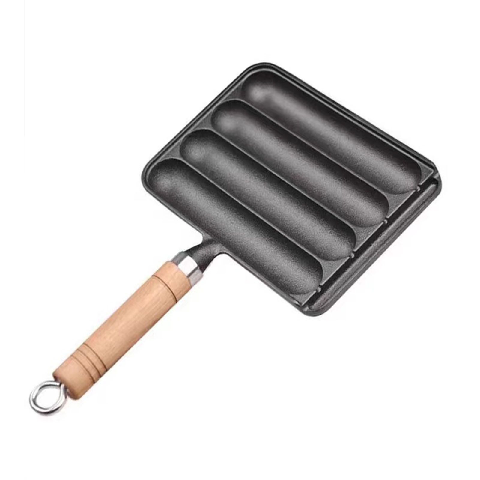 Sausage Grilling Pan Professional Efficient Prevents Stick Spill Proof view 3