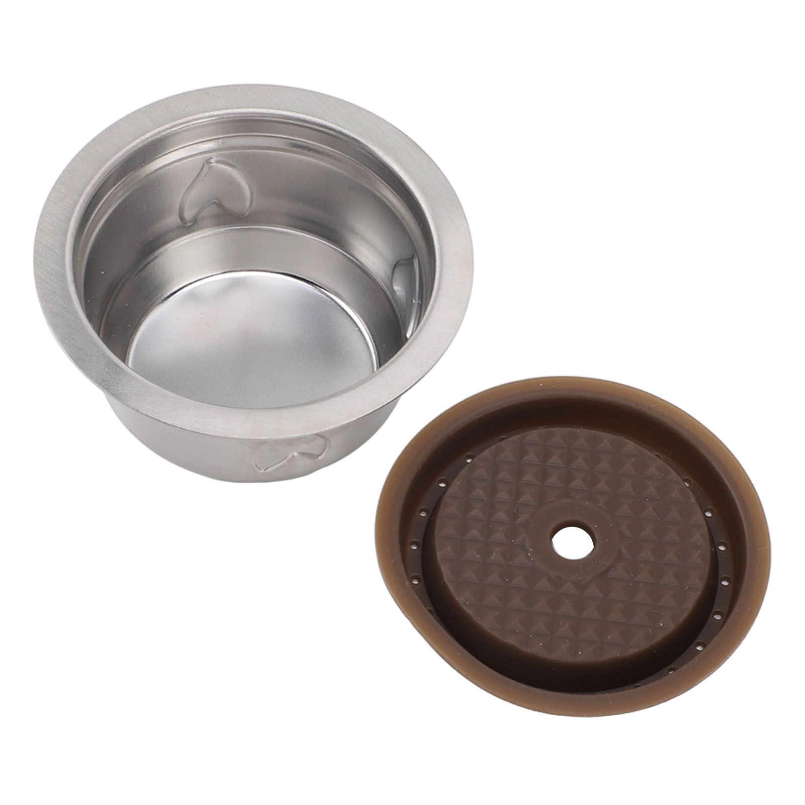 Refillable Coffee Capsule Stainless Steel 230ml Capacity Reusable Coffee Pod