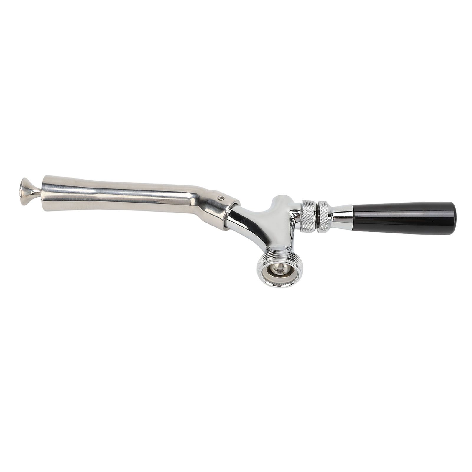 Beer Faucet Stainless Steel Draft Beer Keg Tap Turbocharged Less Foam Fits for view 4