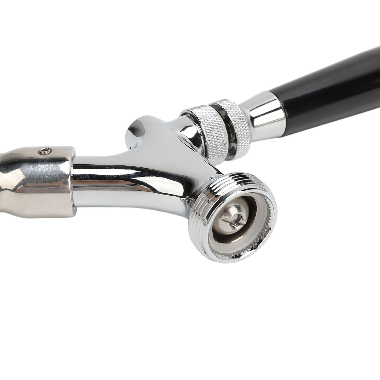 Beer Faucet Stainless Steel Draft Beer Keg Tap Turbocharged Less Foam Fits for view 7