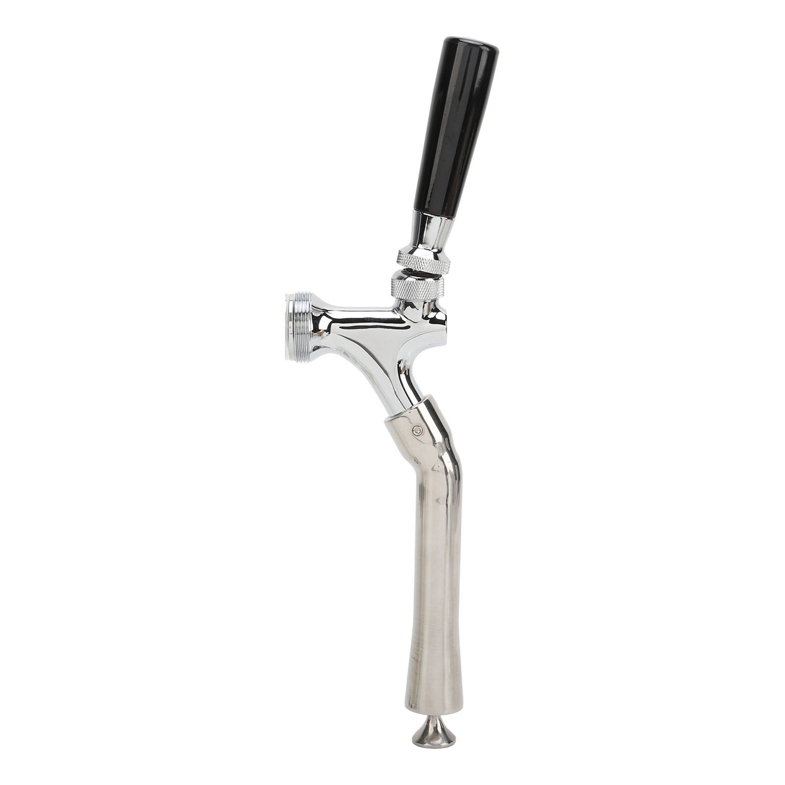 Beer Faucet Stainless Steel Draft Beer Keg Tap Turbocharged Less Foam Fits for view 8