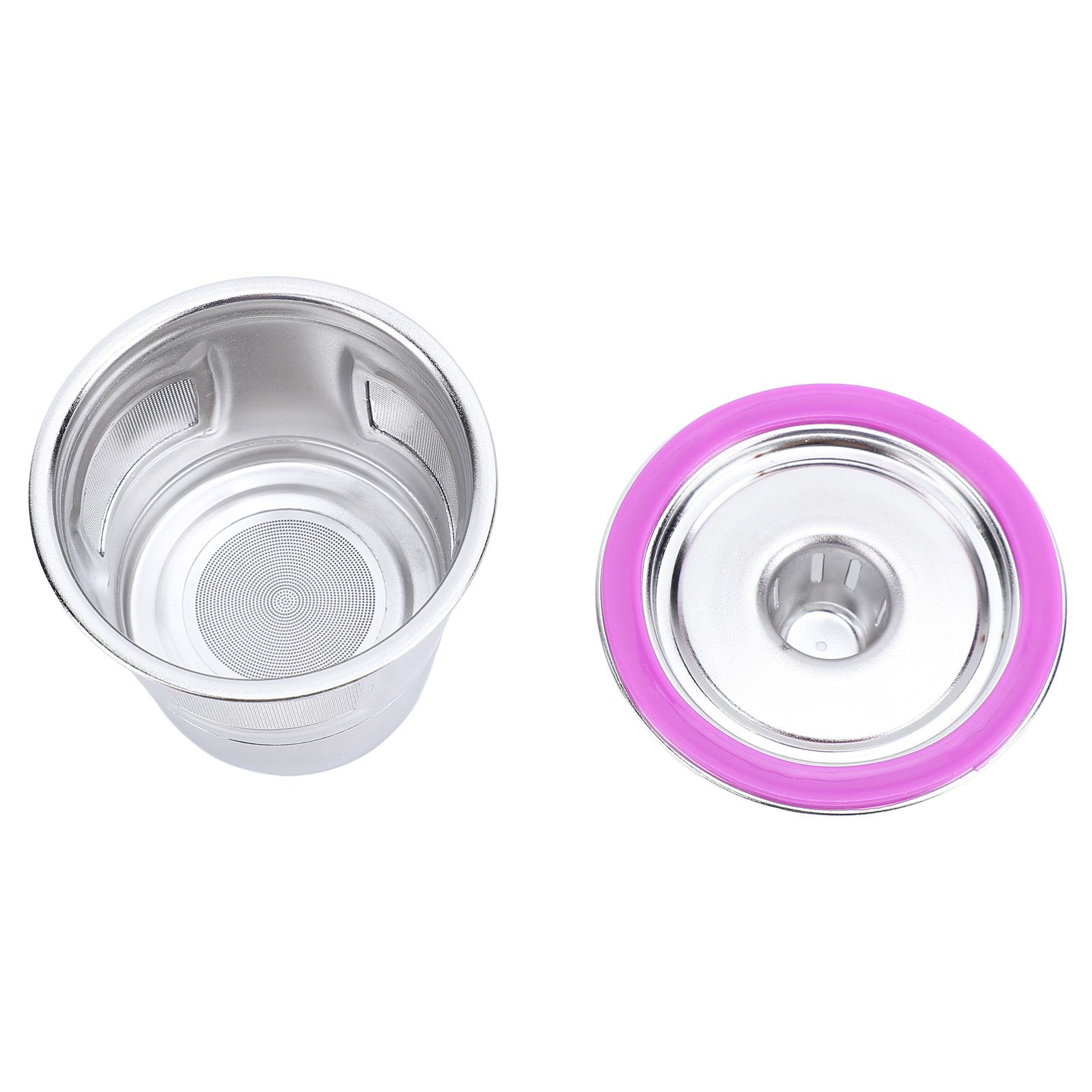 Reusable Coffee Pods Filters Easy to Clean Stainless Steel Coffee Pods with