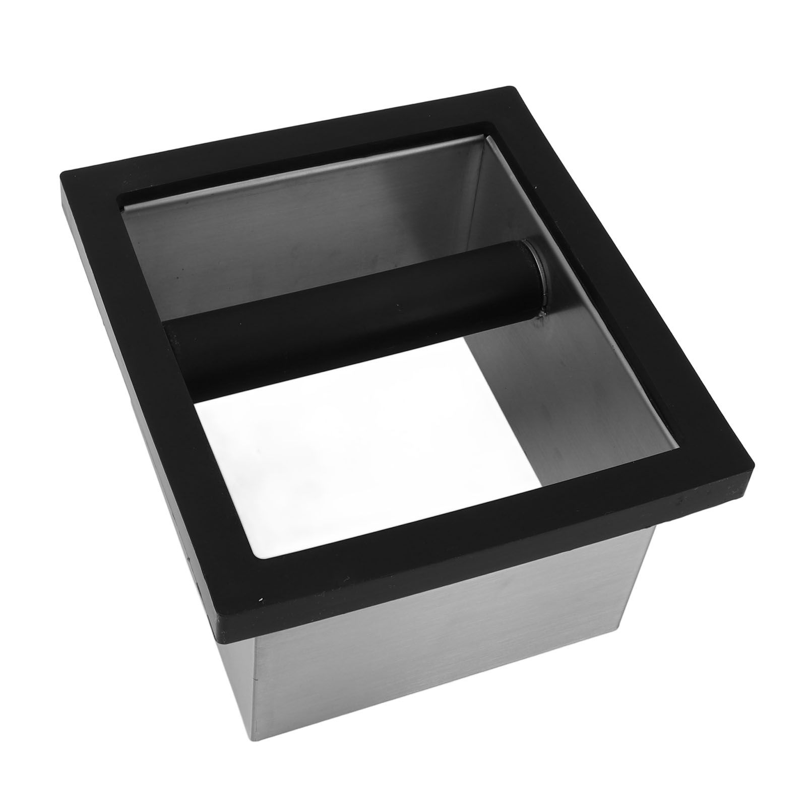 Coffee Knock Box Bottomless Stainless Steel Coffee Ground Knock Bin for Home view 6