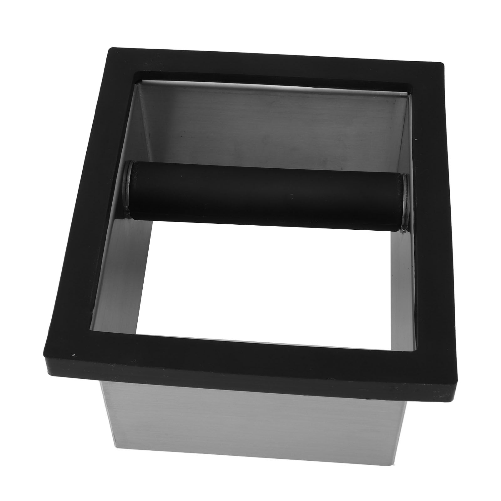 Coffee Knock Box Bottomless Stainless Steel Coffee Ground Knock Bin for Home view 8