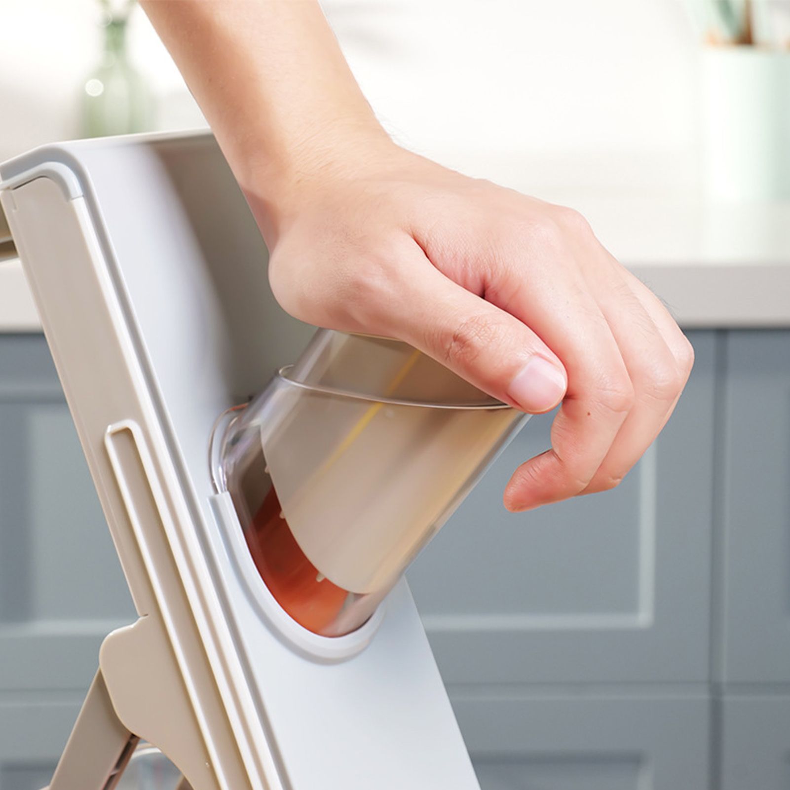 Upright Chopper Safe Multifunctional Prevent Slip Upright Vegetable Cutter for view 8