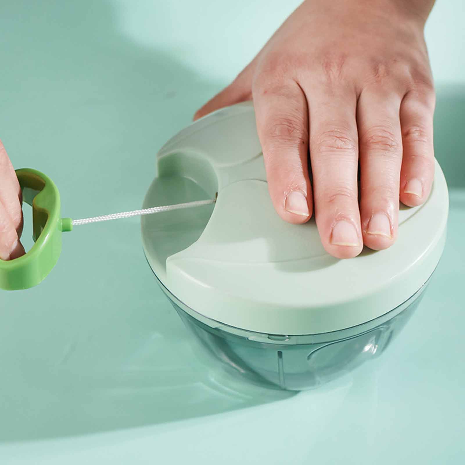 Kitchen Manual Garlic Puller Multipurpose Efficient Portable Hand Pull String view 8