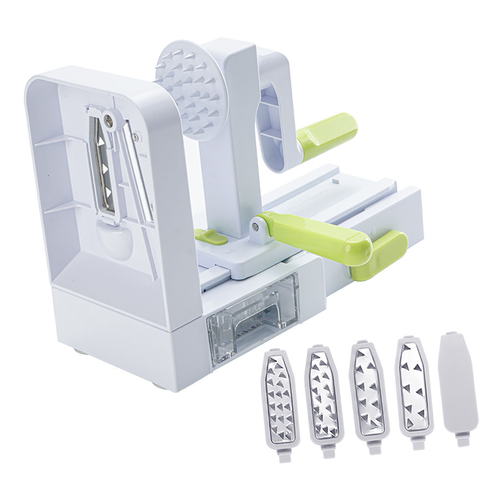Manual Hand Crank Vegetable Cutter Anti Slip Uniform Slicing Rotary Food