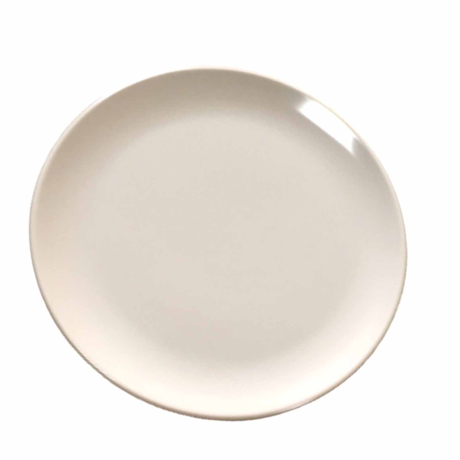 6in Round Fruit Plate Sturdy Drop Resistant Imitation Porcelain Bone Dish view 4