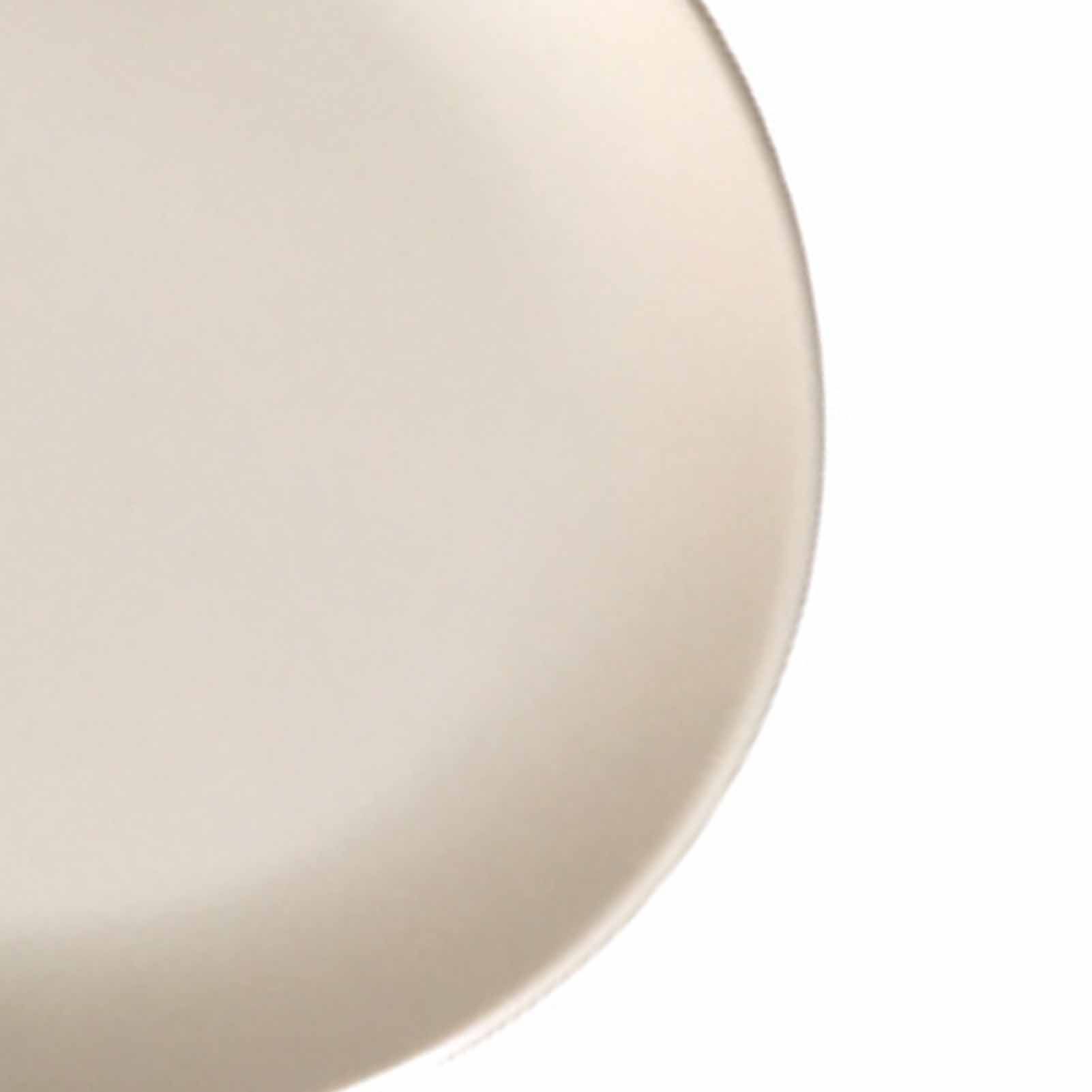 6in Round Fruit Plate Sturdy Drop Resistant Imitation Porcelain Bone Dish view 5