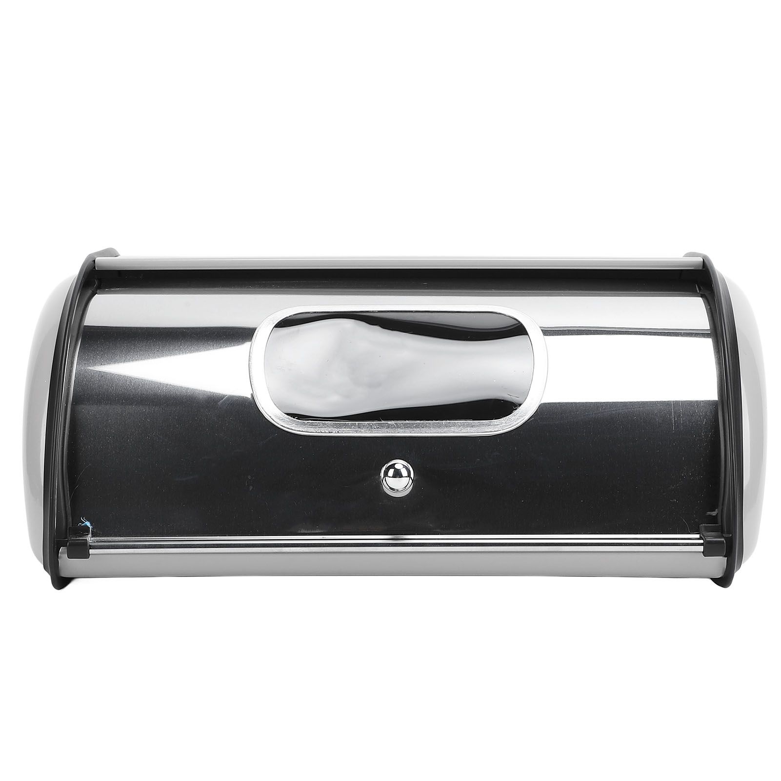 Metal Bread Box Mirrored Iron Bread Storage Holder Keeper Container Bin with view 3