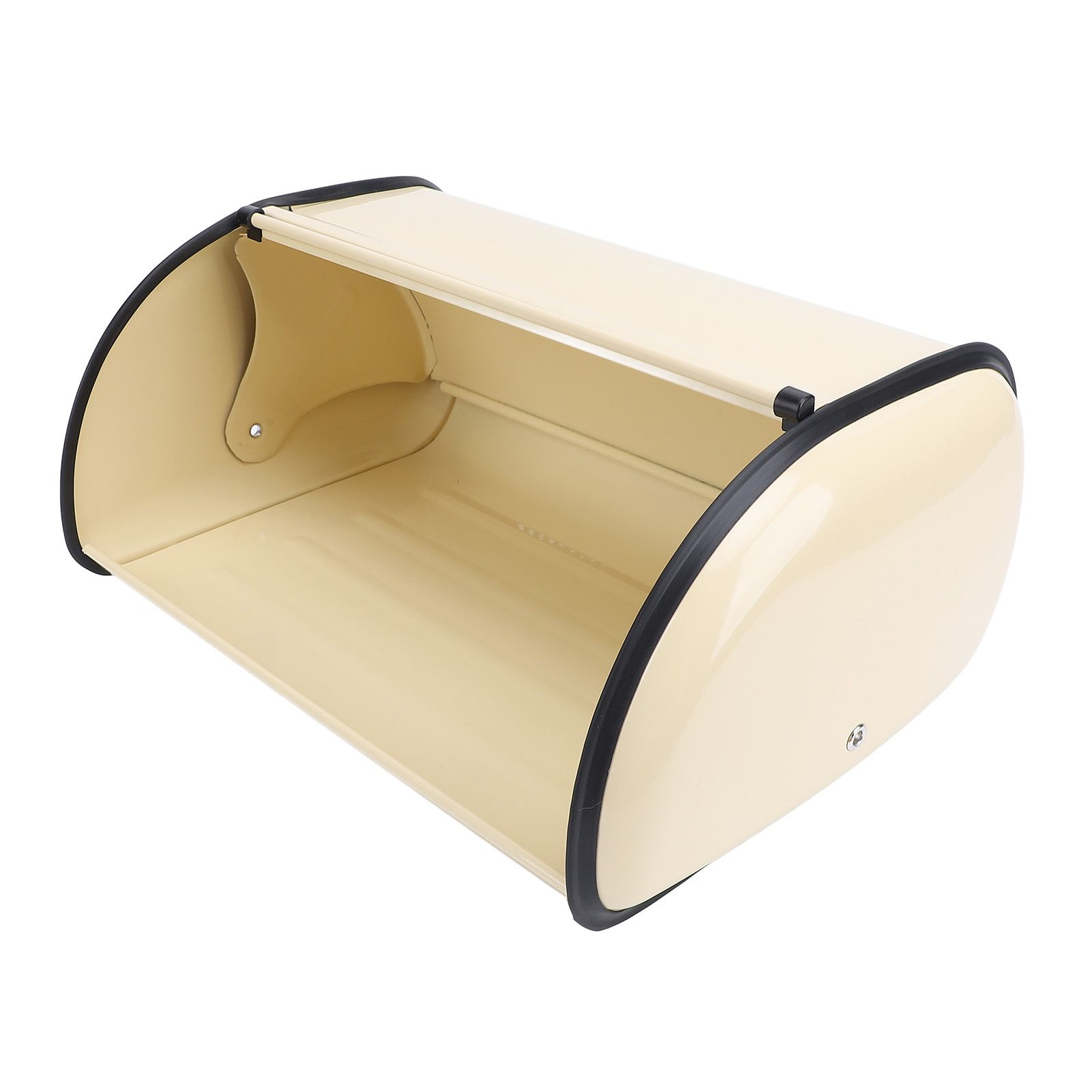 Bread Box Exquisite Elegant Drum Type Metal Bread Storage Bin for Bread Cake view 4