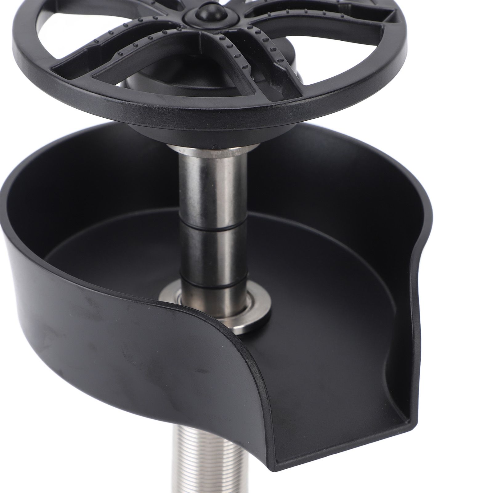 Automatic Rotating Cup Washer with Hose and Tee G1/2 Male Thread Pull Out view 5