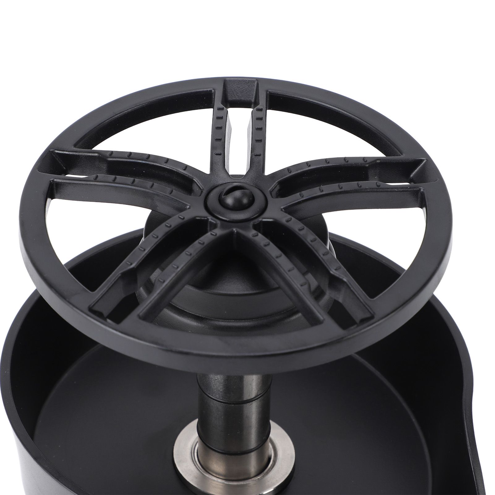 Automatic Rotating Cup Washer with Hose and Tee G1/2 Male Thread Pull Out view 7