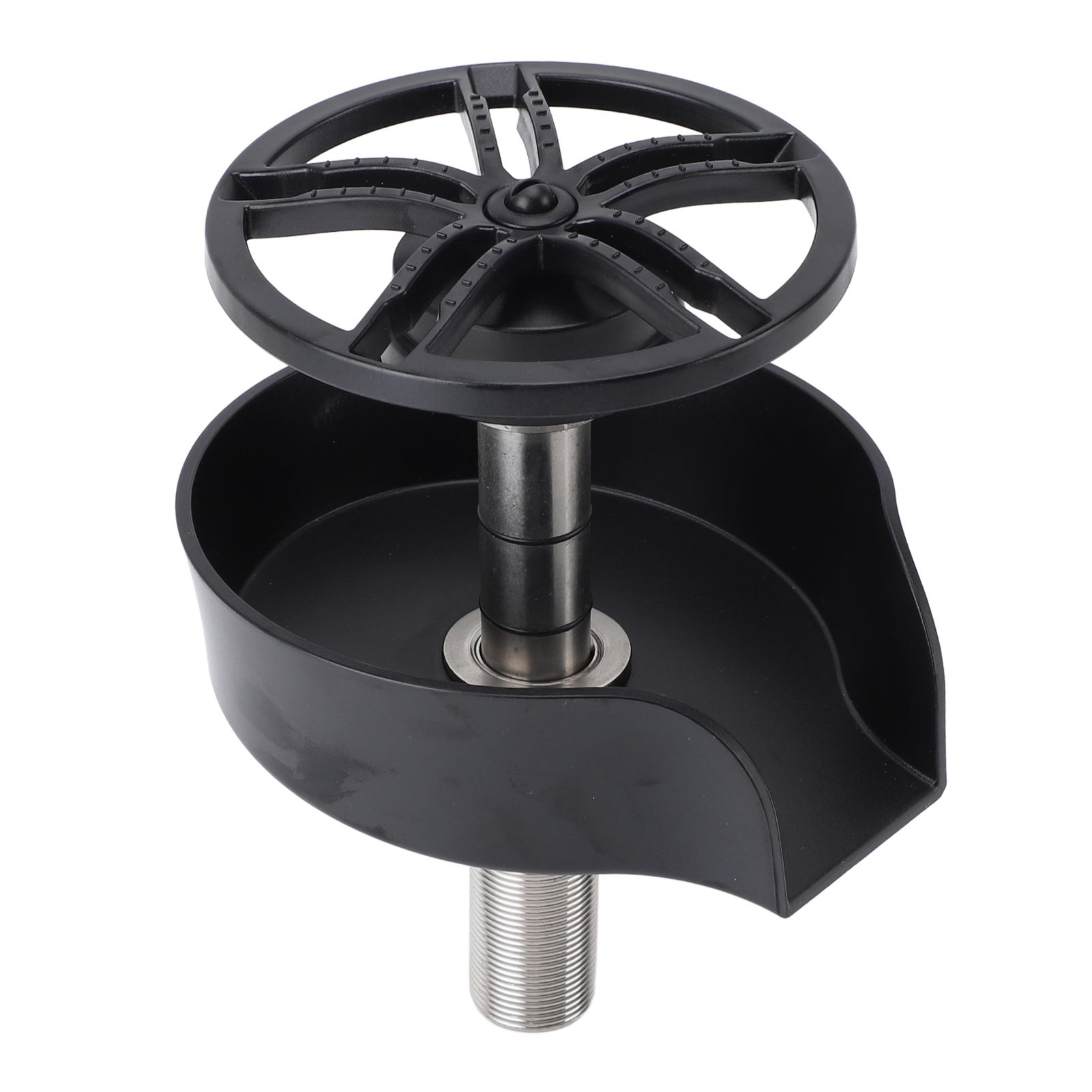 Sink Glass Rinser G1/2 Male Thread Automatic Rotation Cup Washer with Pull Out view 11