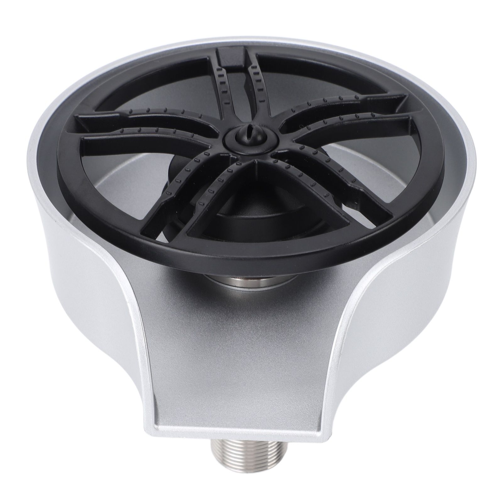 Sink Glass Rinser G1/2 Male Thread Automatic Rotation Cup Washer with Pull Out