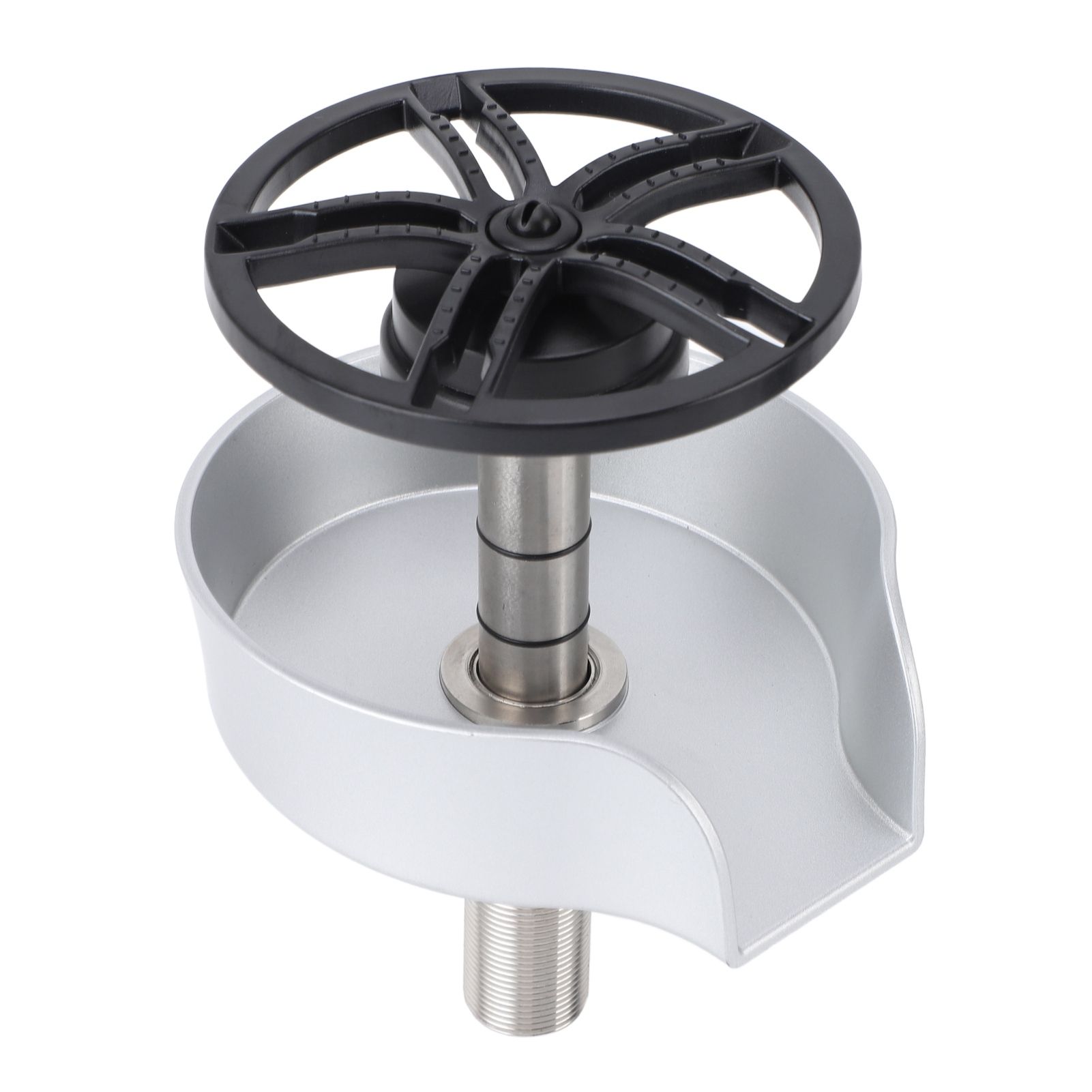 Sink Glass Rinser G1/2 Male Thread Automatic Rotation Cup Washer with Pull Out view 8
