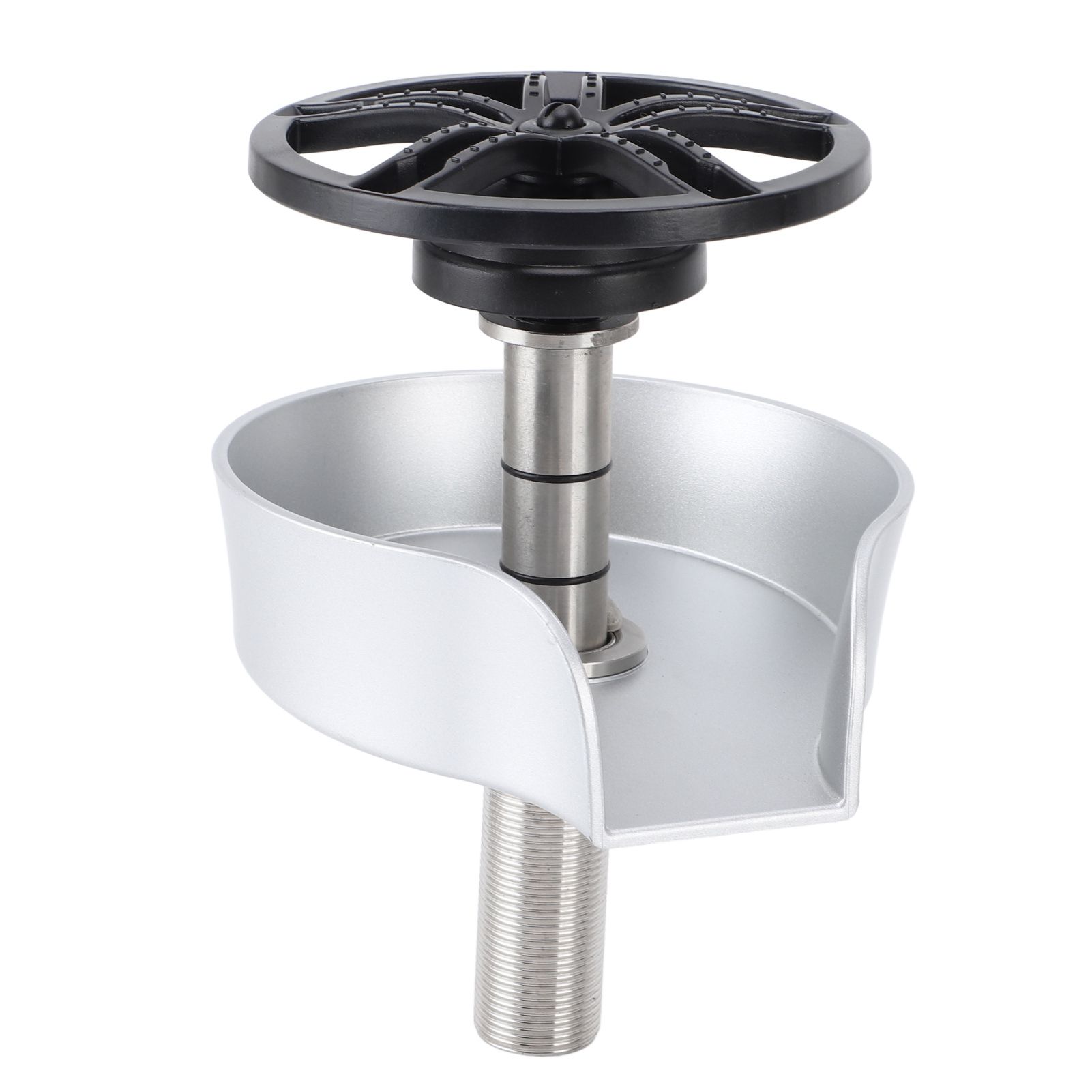 Sink Glass Rinser G1/2 Male Thread Automatic Rotation Cup Washer with Pull Out view 10