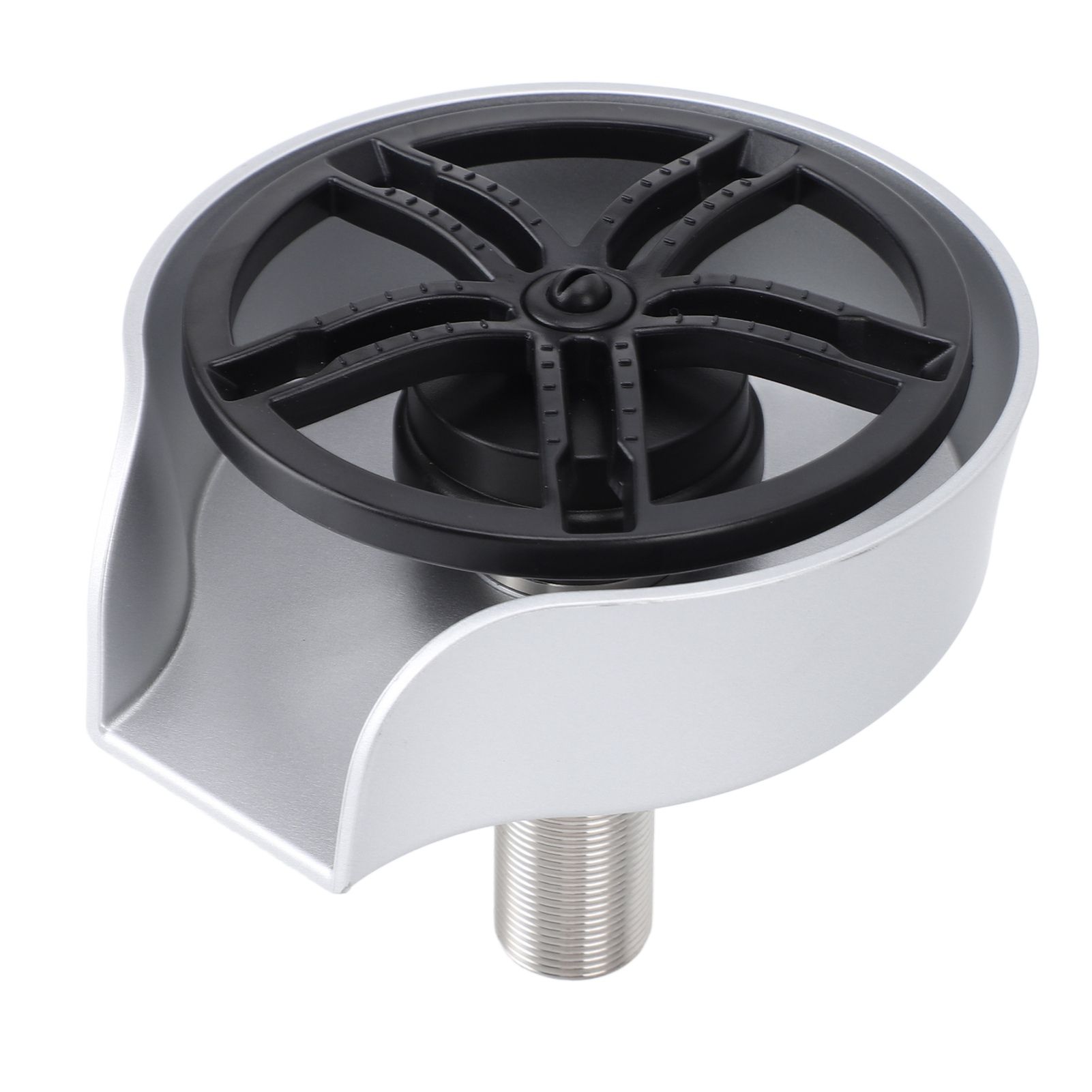 Sink Glass Rinser G1/2 Male Thread Automatic Rotation Cup Washer with Pull Out view 11