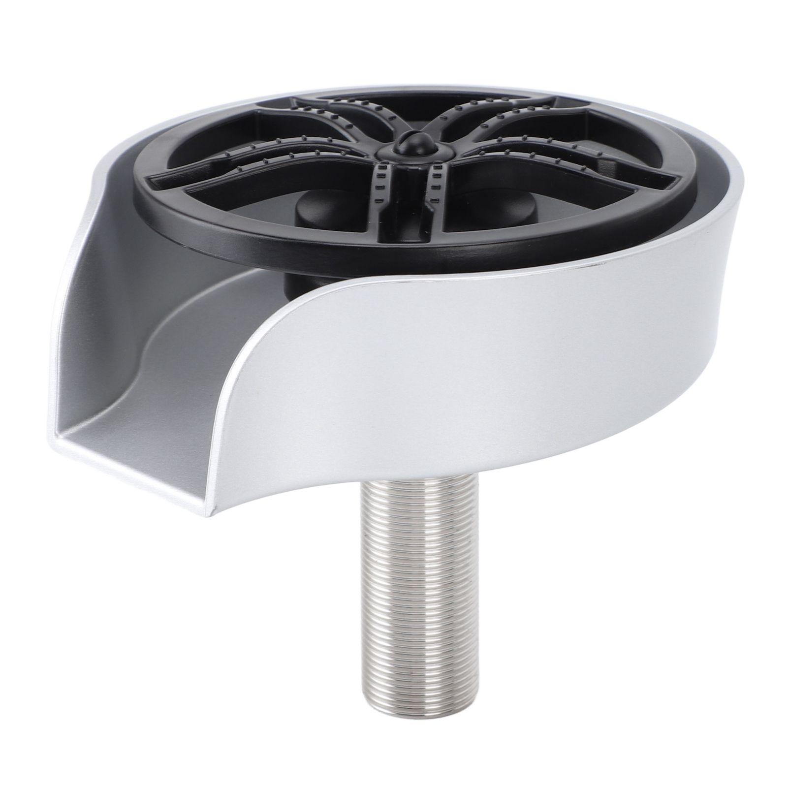 Sink Glass Rinser G1/2 Male Thread Automatic Rotation Cup Washer with Pull Out view 12