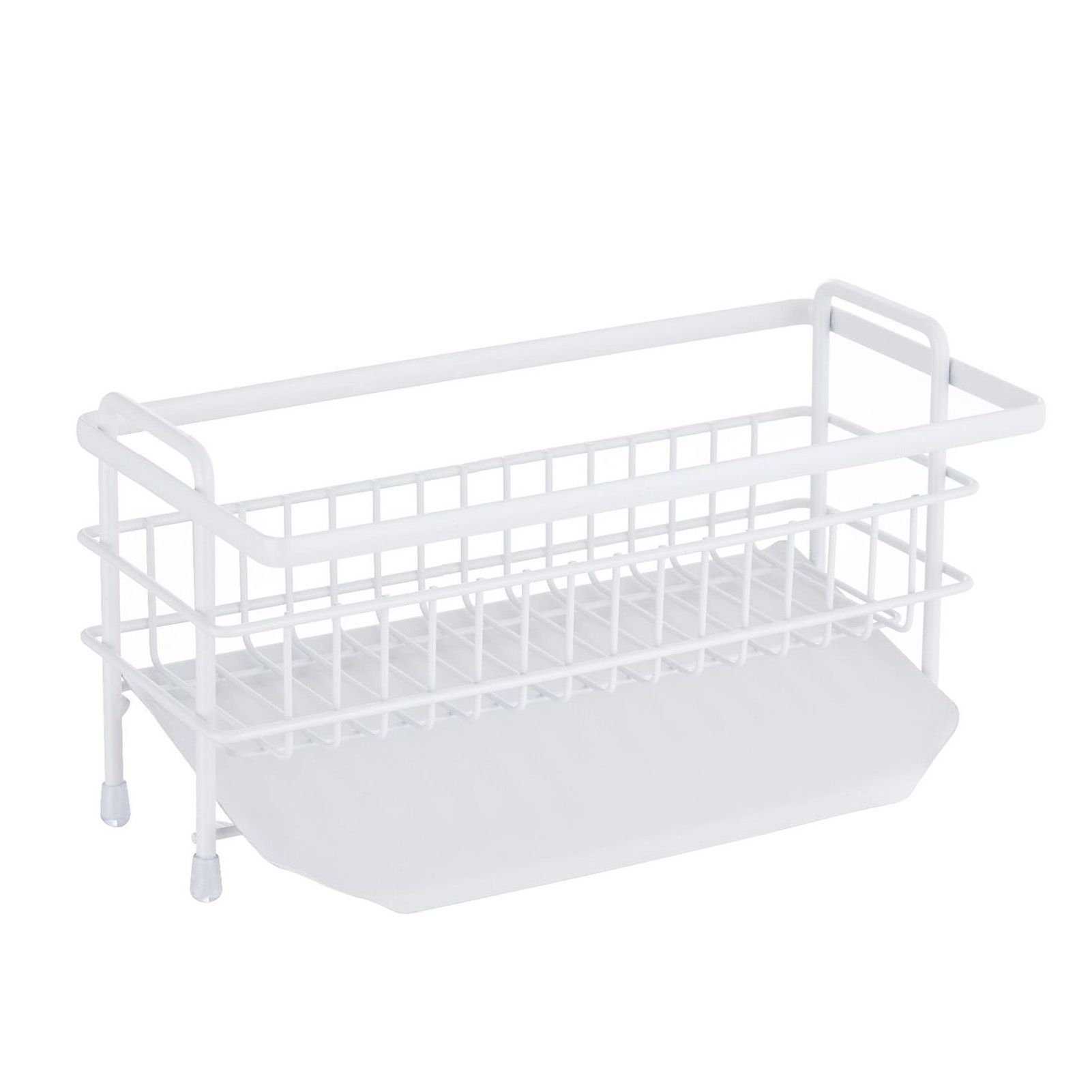 Sink Sponge Holder Stainless Steel Countertop Dish Sponge Organizer Dry Rack — image 1