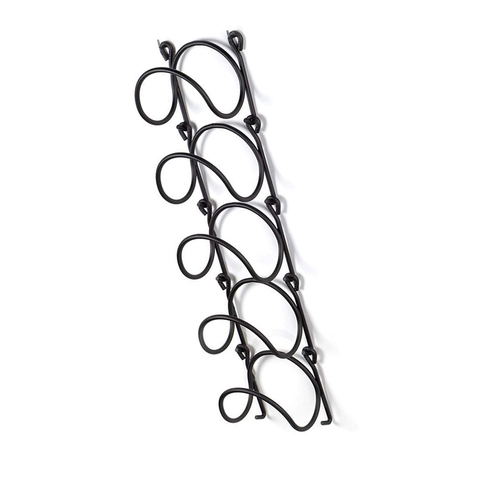 Wall Mounted Wine Rack Multipurpose Wrought Iron Towel Holder