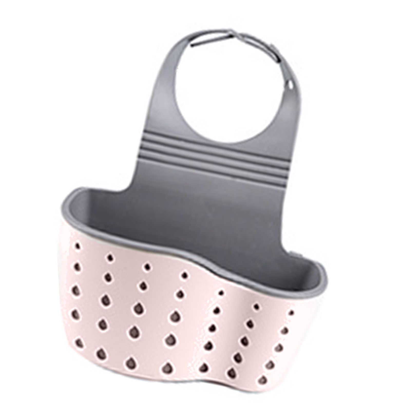 Kitchen Faucet Hanging Bag Sink Drainage Storage Hanging Basket Wall Storage view 6