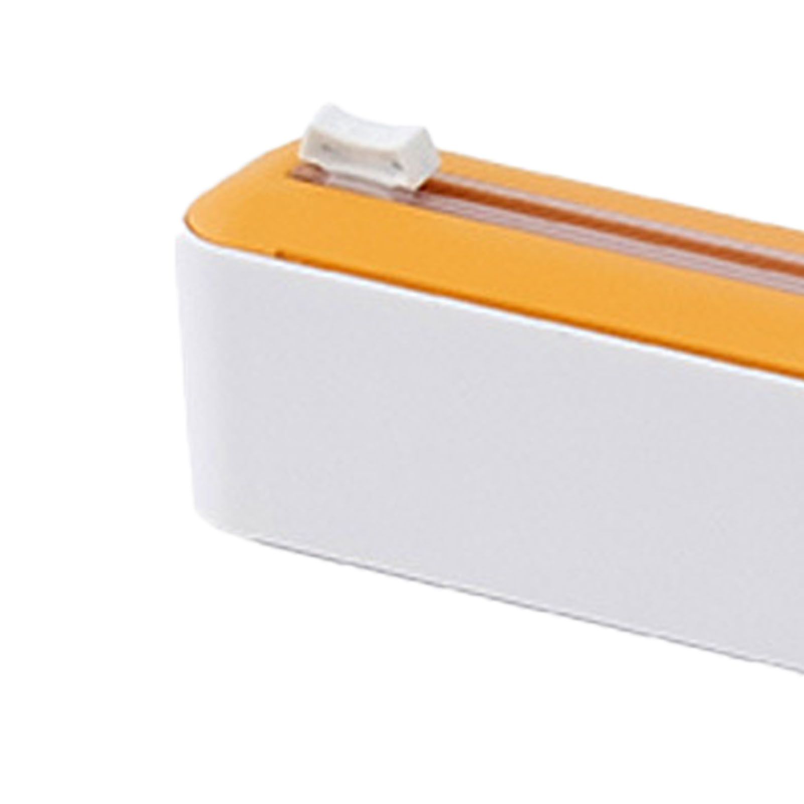 Plastic Wrap Dispenser with Slide Cutter PP Refillable Food Wrap Cling Film view 2