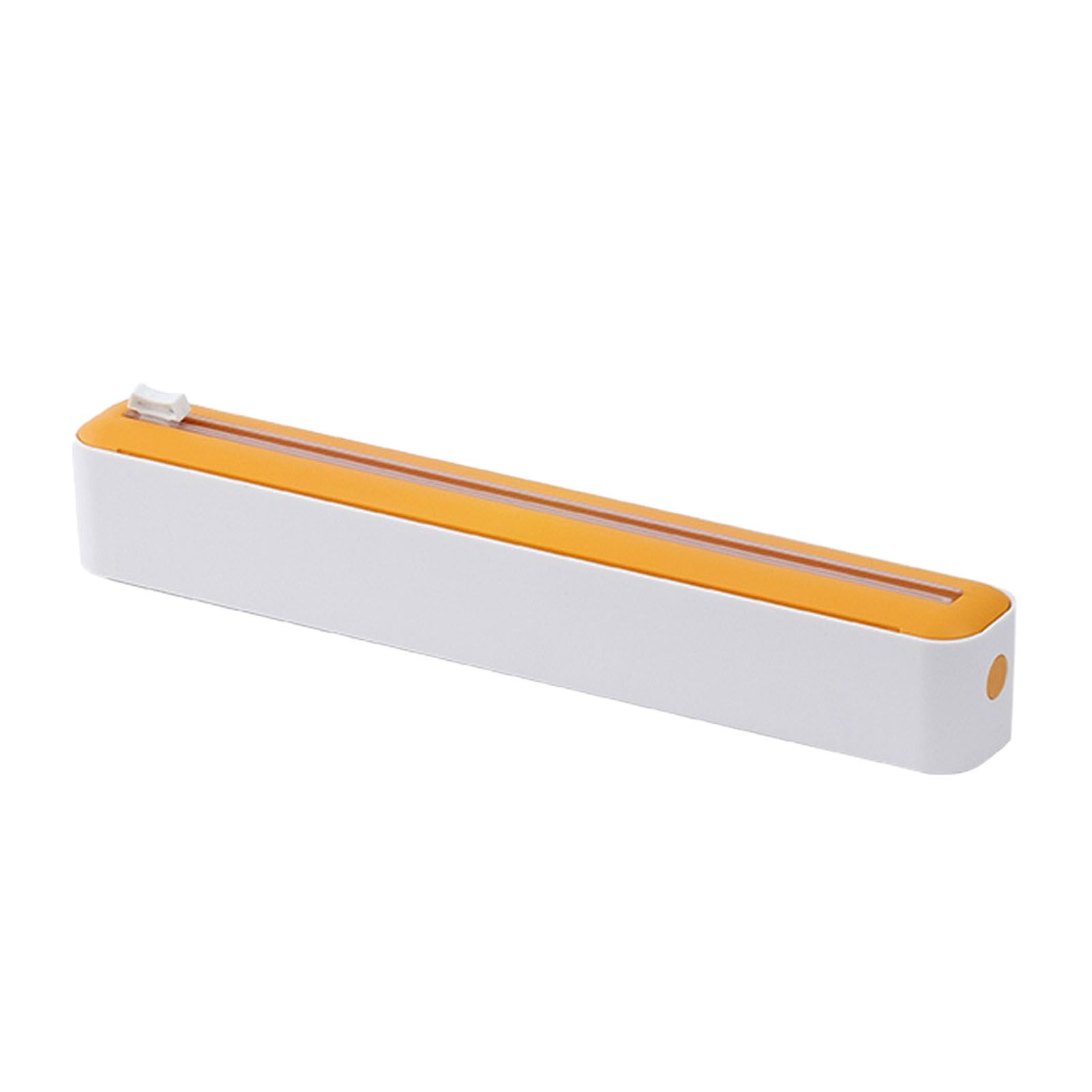 Plastic Wrap Dispenser with Slide Cutter PP Refillable Food Wrap Cling Film view 3