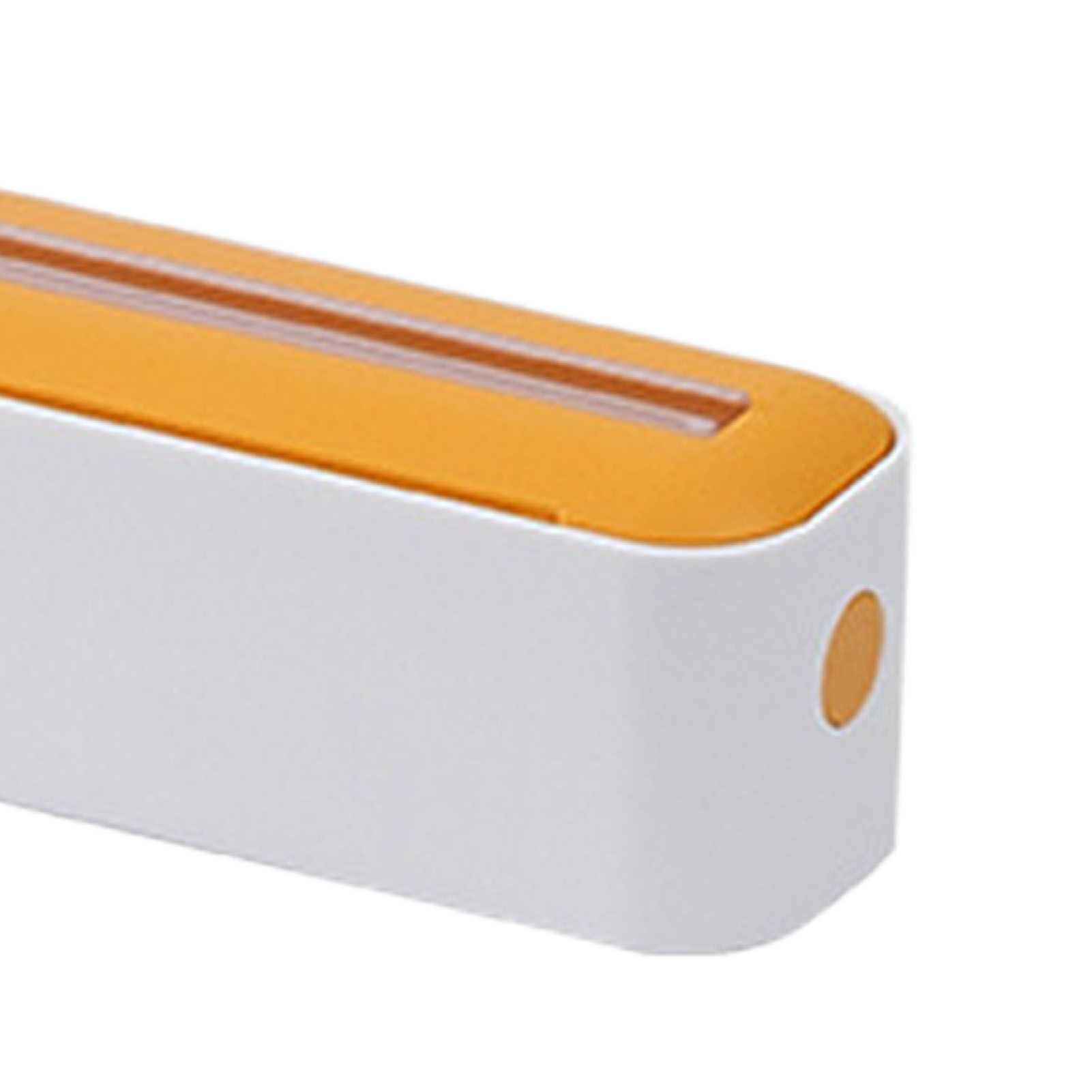 Plastic Wrap Dispenser with Slide Cutter PP Refillable Food Wrap Cling Film view 5