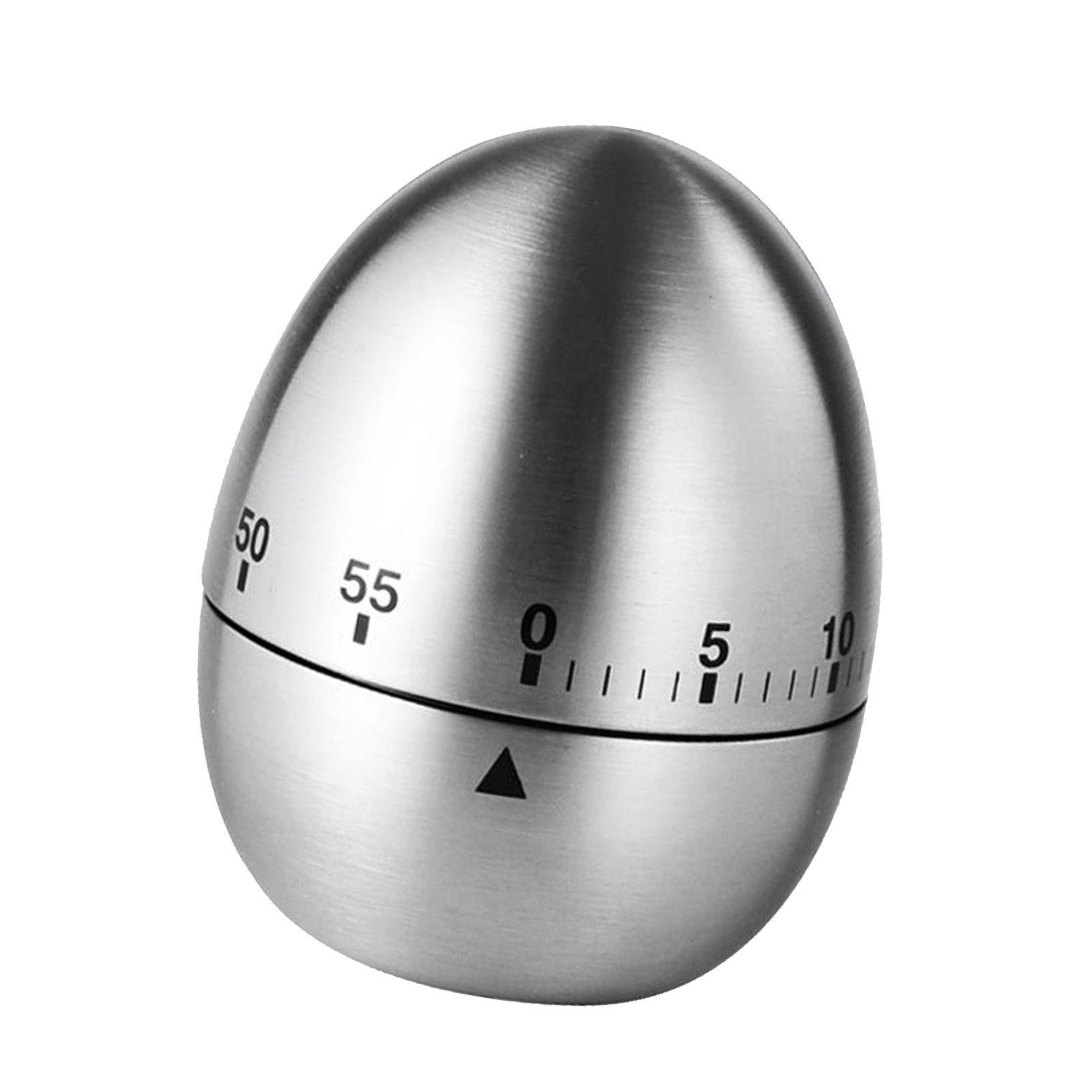 Mechanical Timer Cute Shape Portable Stainless Steel Cooking Reminder 60