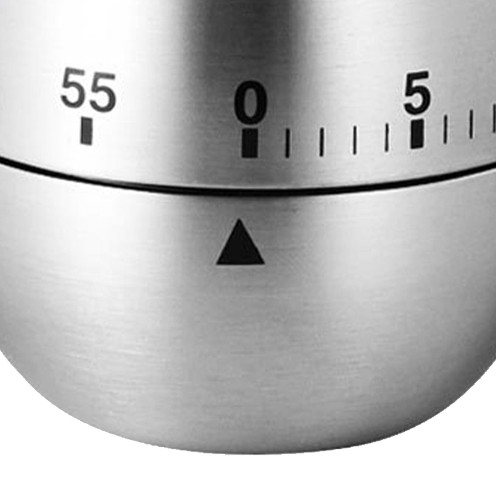 Mechanical Timer Cute Shape Portable Stainless Steel Cooking Reminder 60 view 2