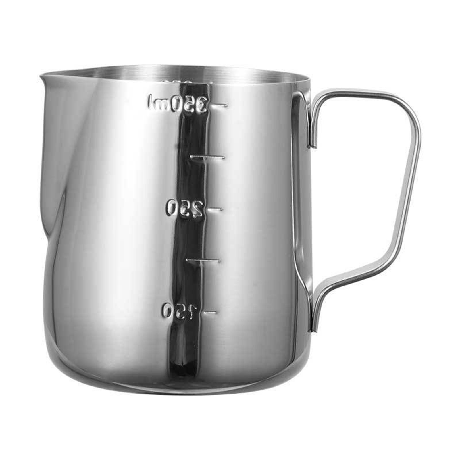 Milk Frothing Cup Stainless Steel Eagle Spout Milk Froth Pitcher 350ml Coffee view 3