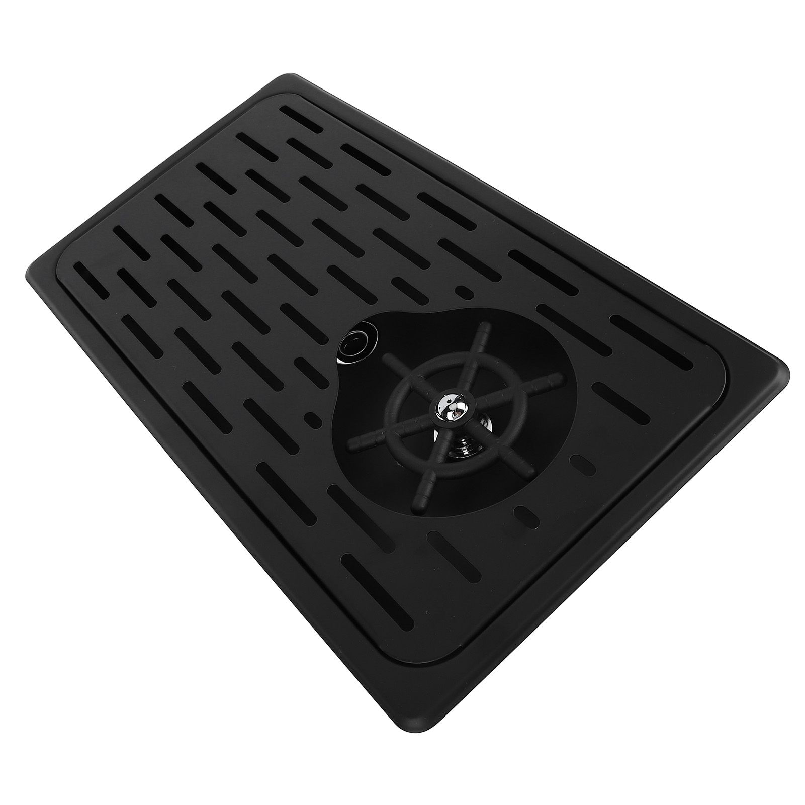 Pitcher Rinser Drain Drip Tray Stainless Steel Bar Glass Rinser for Sink Cup view 8