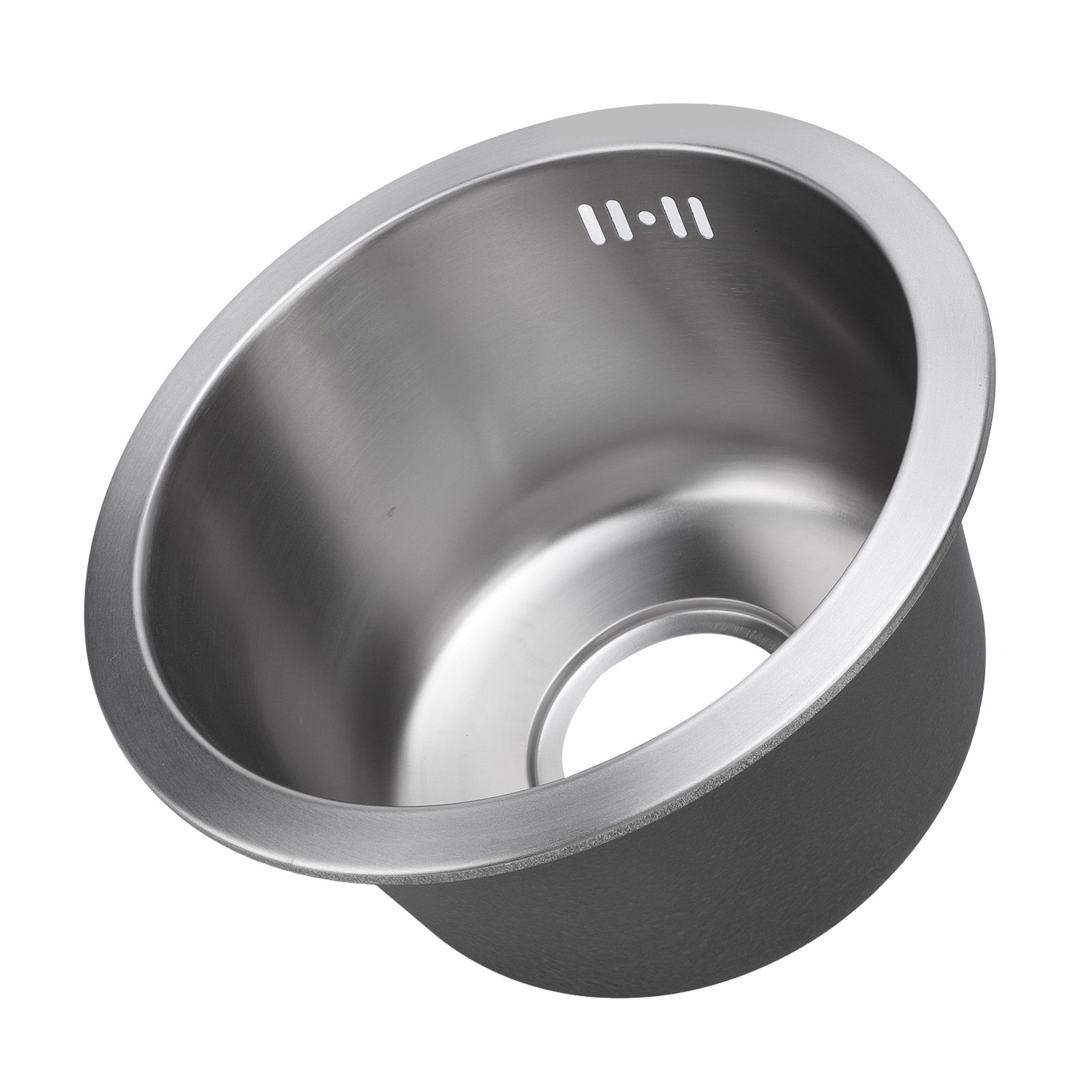Kitchen Sink Undermount 304 Stainless Steel Single Bowl Mini Round Sink with view 11