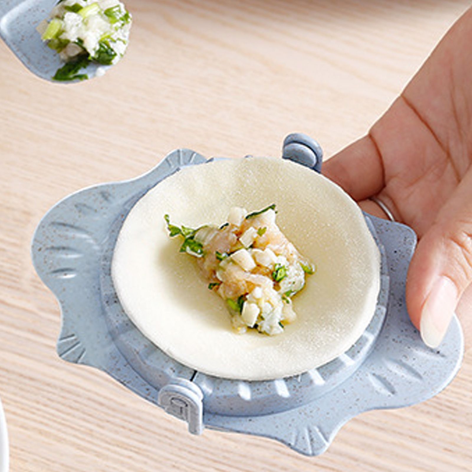 Dumpling Dough Press Easy to Use Dumpling Pierogi Maker Mould for Kitchen view 7