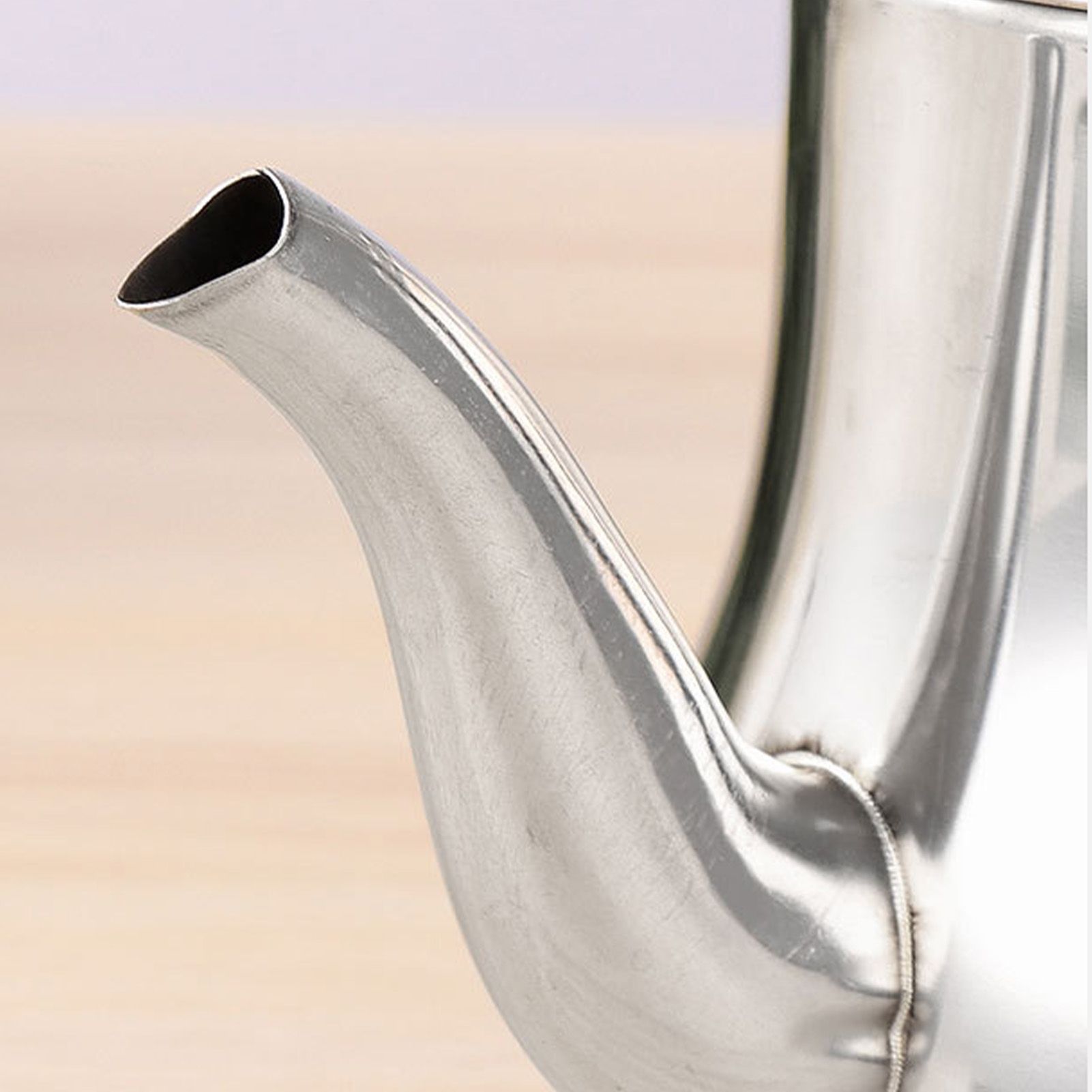 Grease Container Stainless Steel Oil Pot Olive Oil Dispenser Bottle Storage view 5